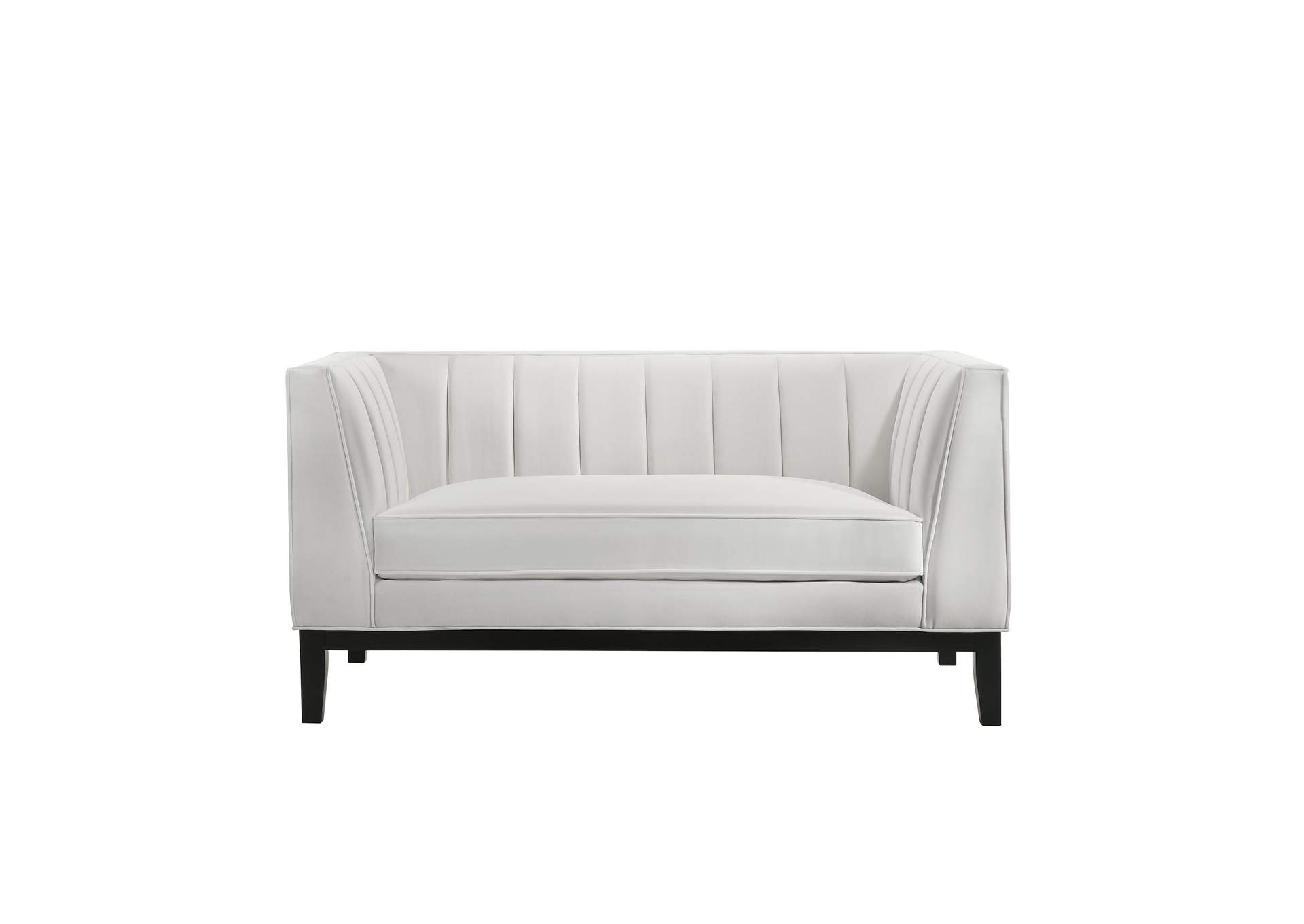 Calais Loveseat In Marine Ivory,Elements