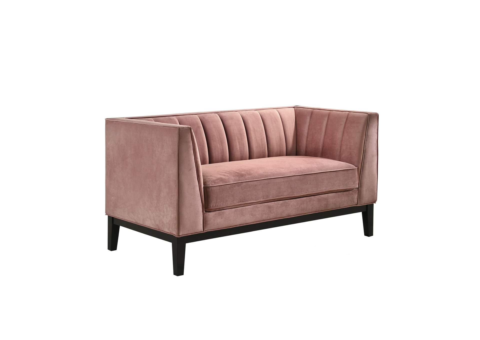 Calais 2 Piece Living Room Set In Marine Rose,Elements