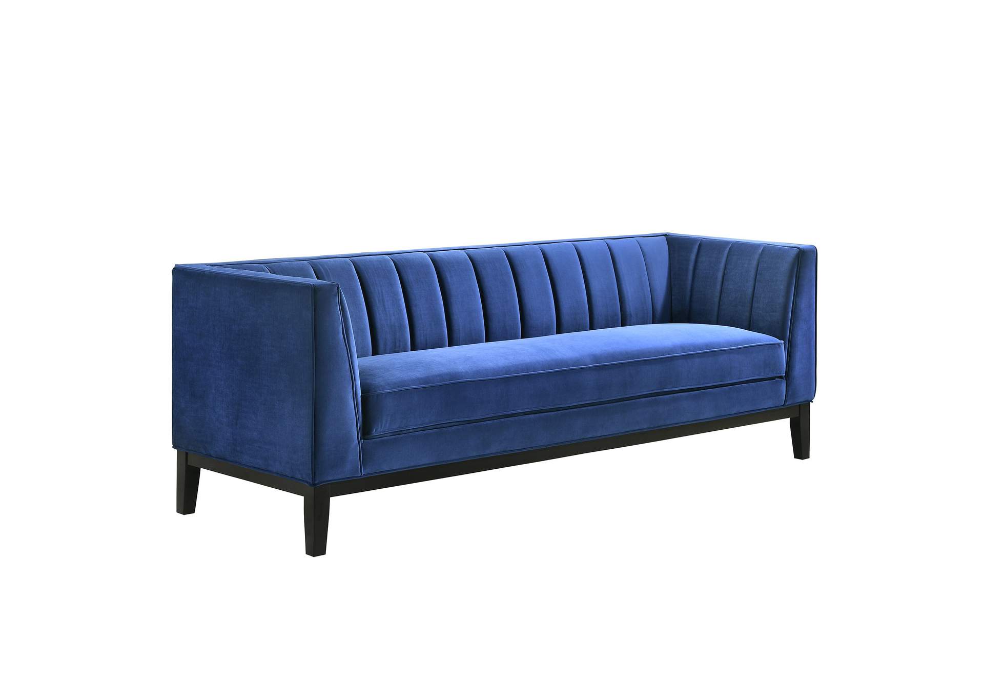 Calais Sofa In Marine Dark Blue,Elements