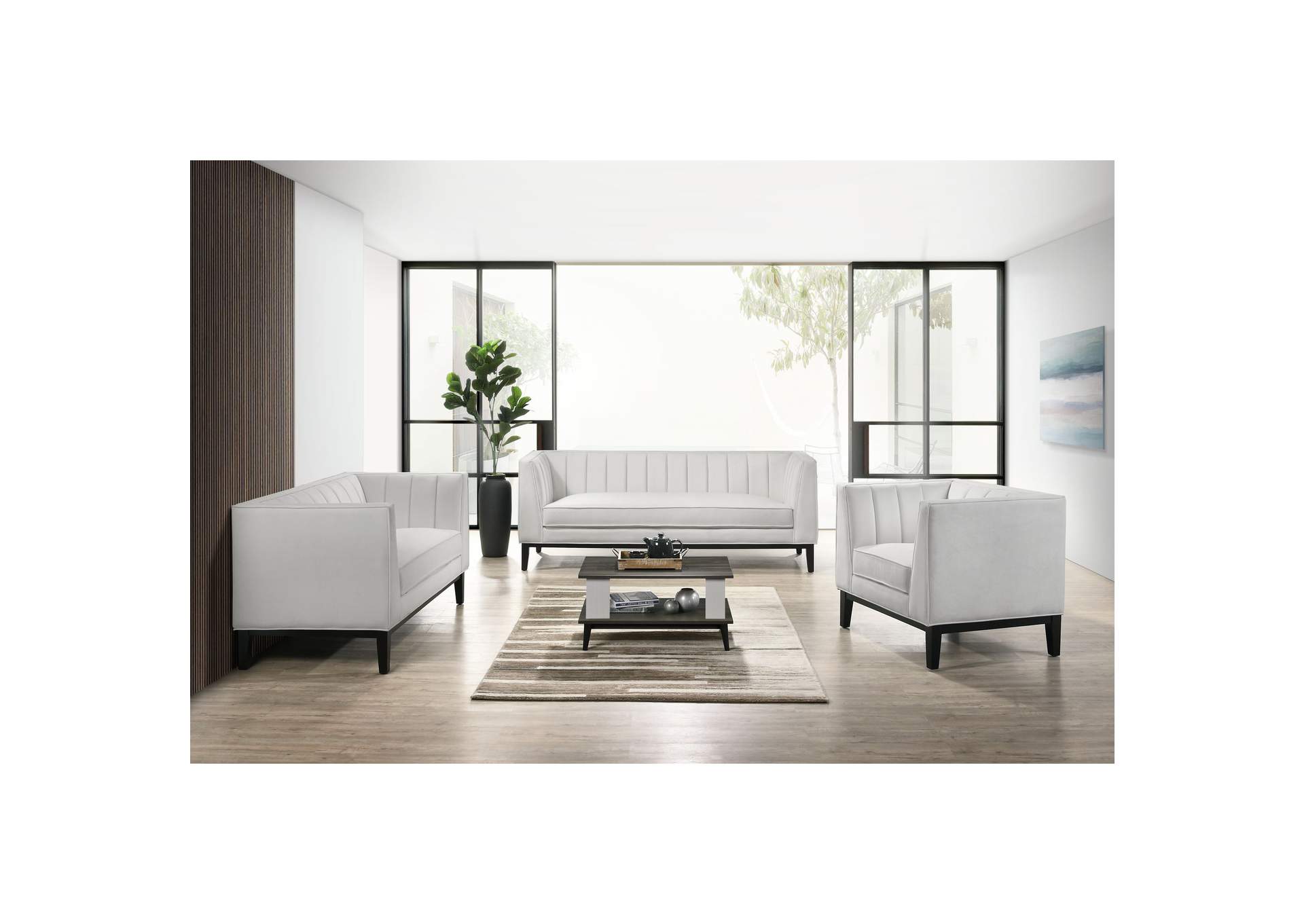 Calais Sofa In Marine Ivory,Elements