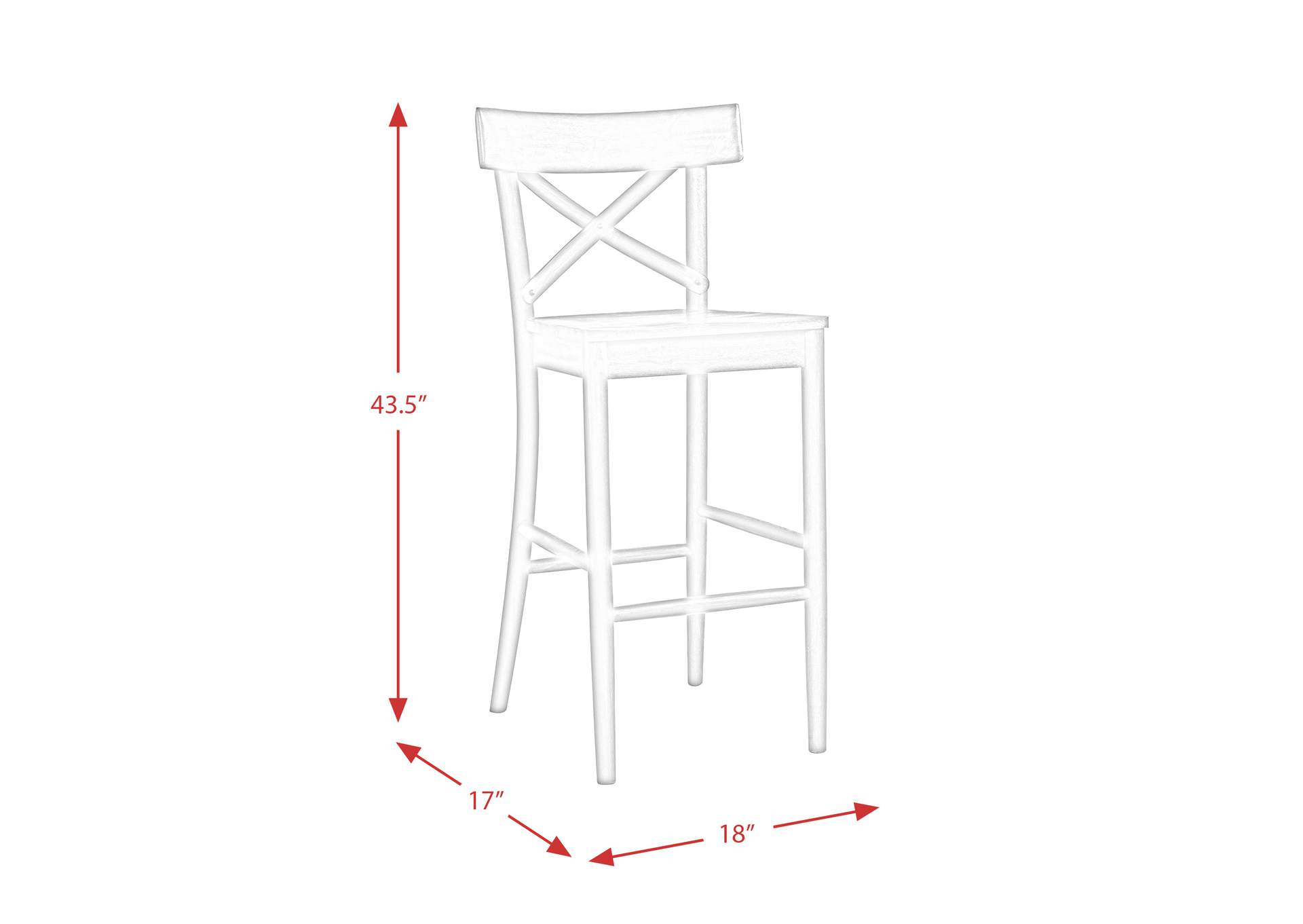 D680 - 21 Callista - 30 Barstool - Beach - Natural,Elements