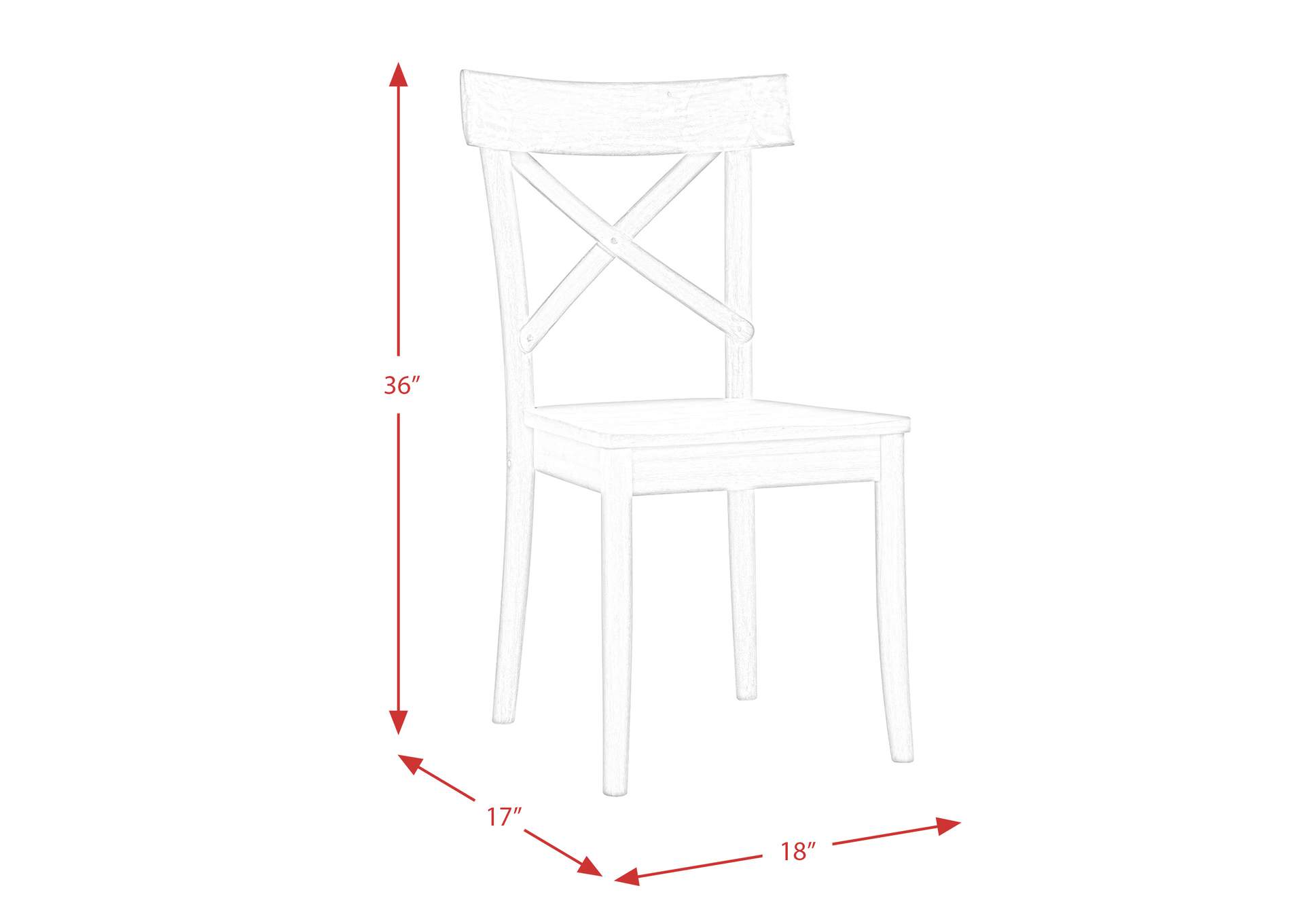 D680 - 41 Callista - Side Chair 2 - Ctn - Beach,Elements