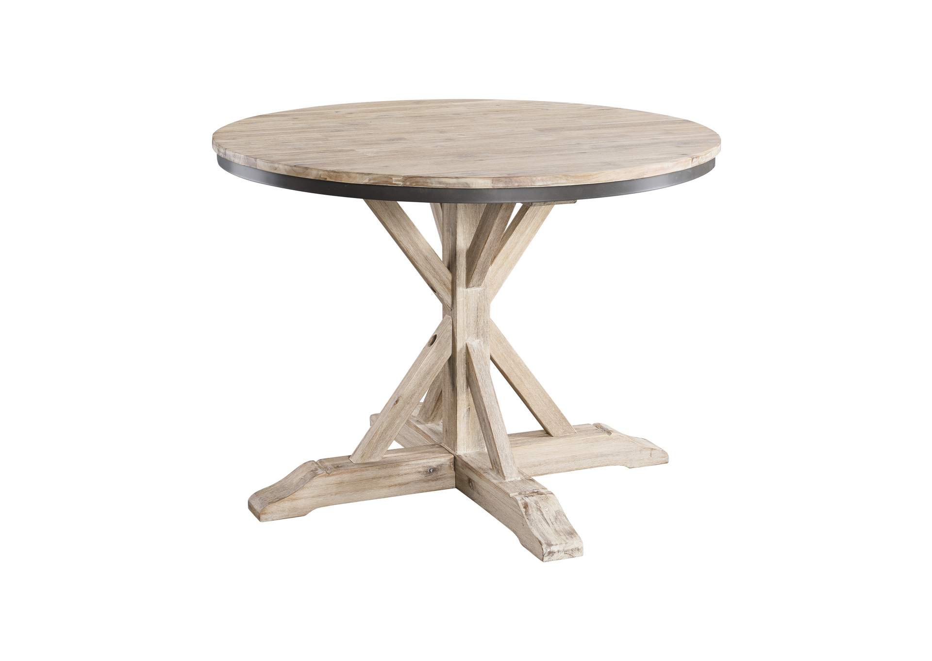 D680 - 30 Callista - Round Dining Table - Beach - Natural,Elements