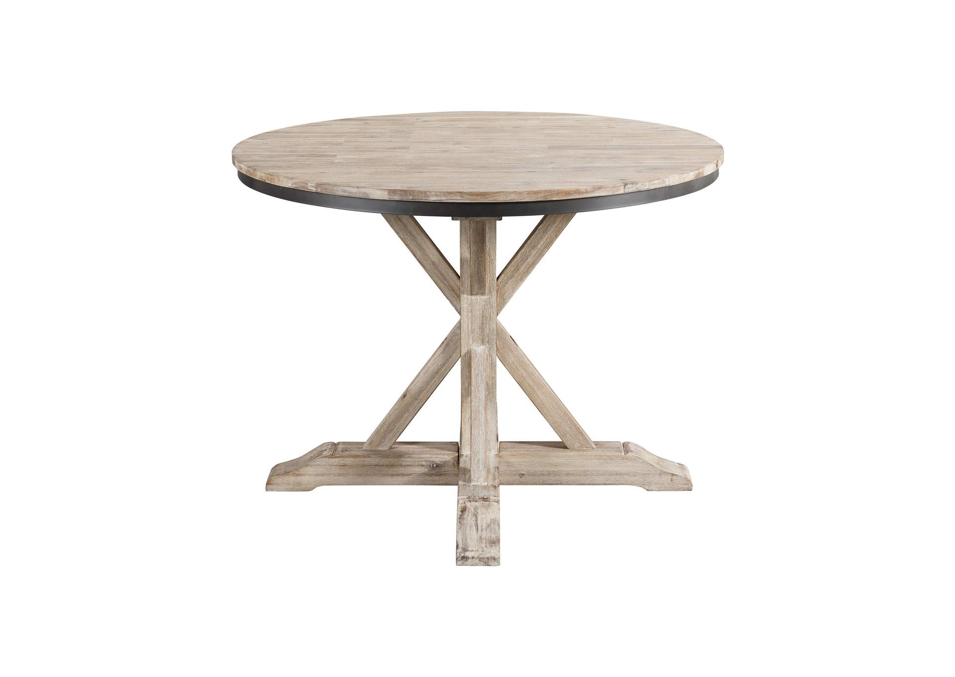 D680 - 30 Callista - Round Dining Table - Beach - Natural,Elements