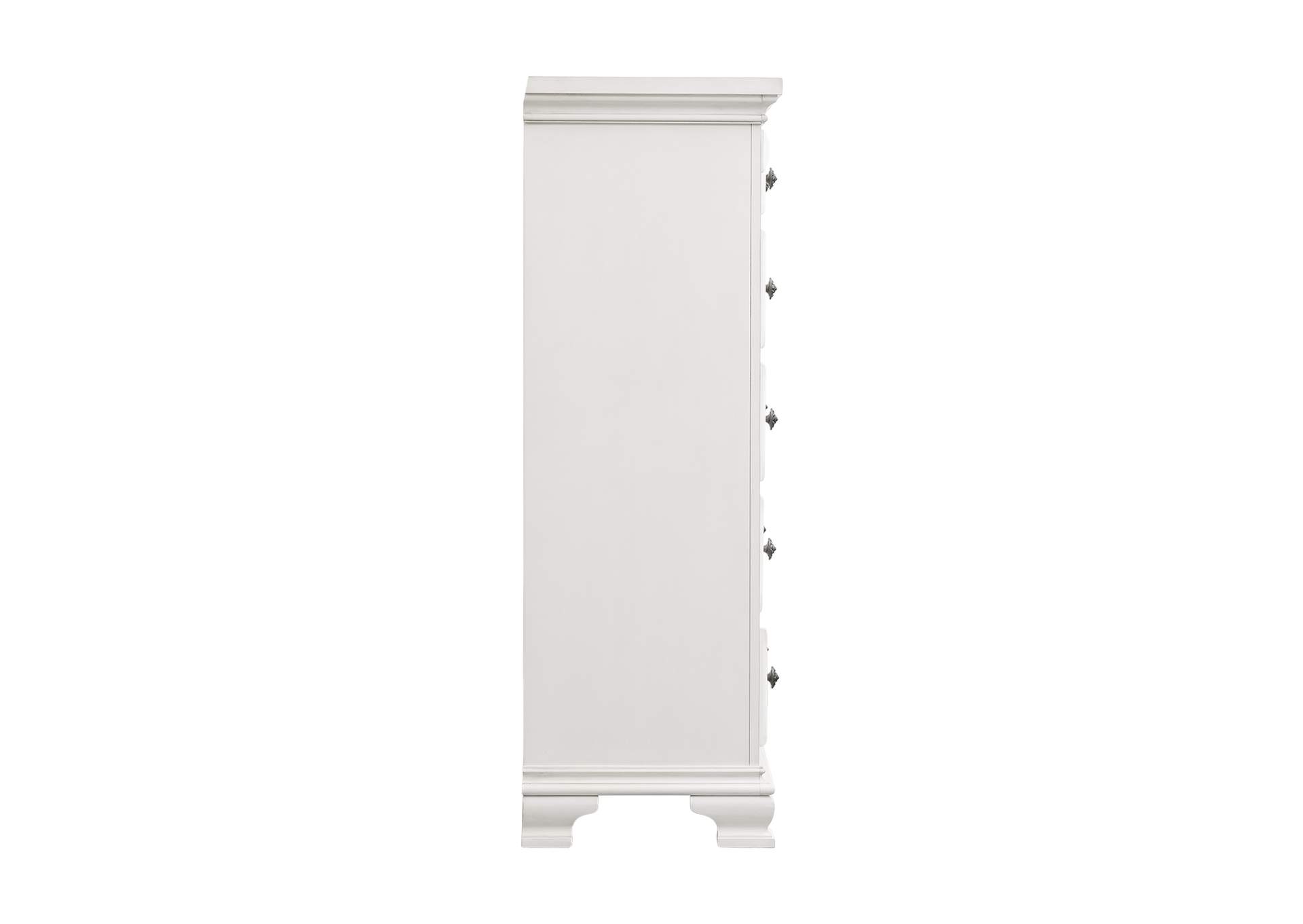 Calloway Chest Antique White Color,Elements