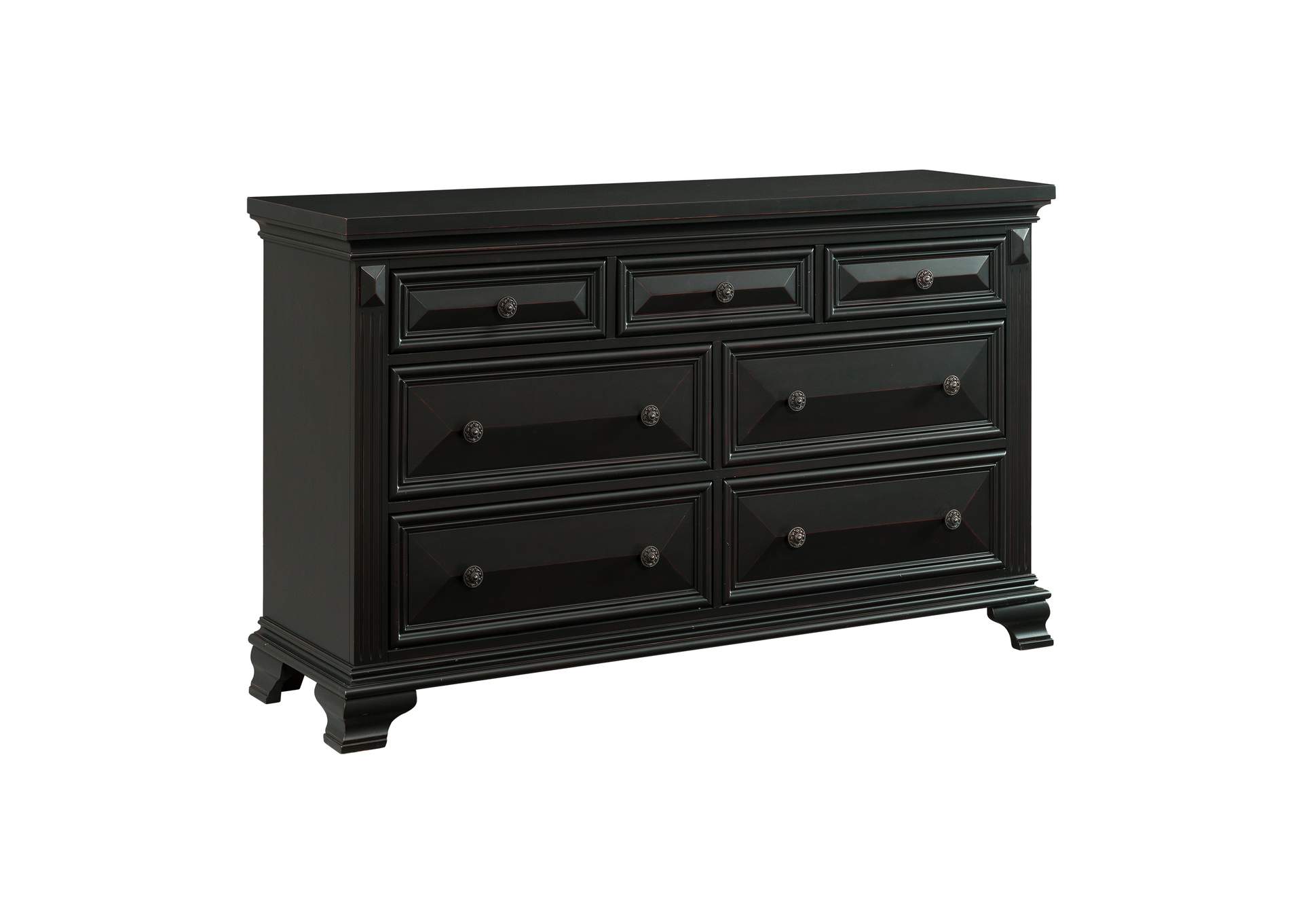 Calloway Dresser Black Color,Elements