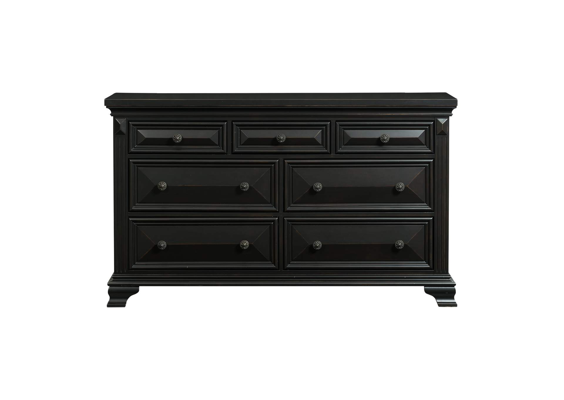 Calloway Dresser Black Color,Elements