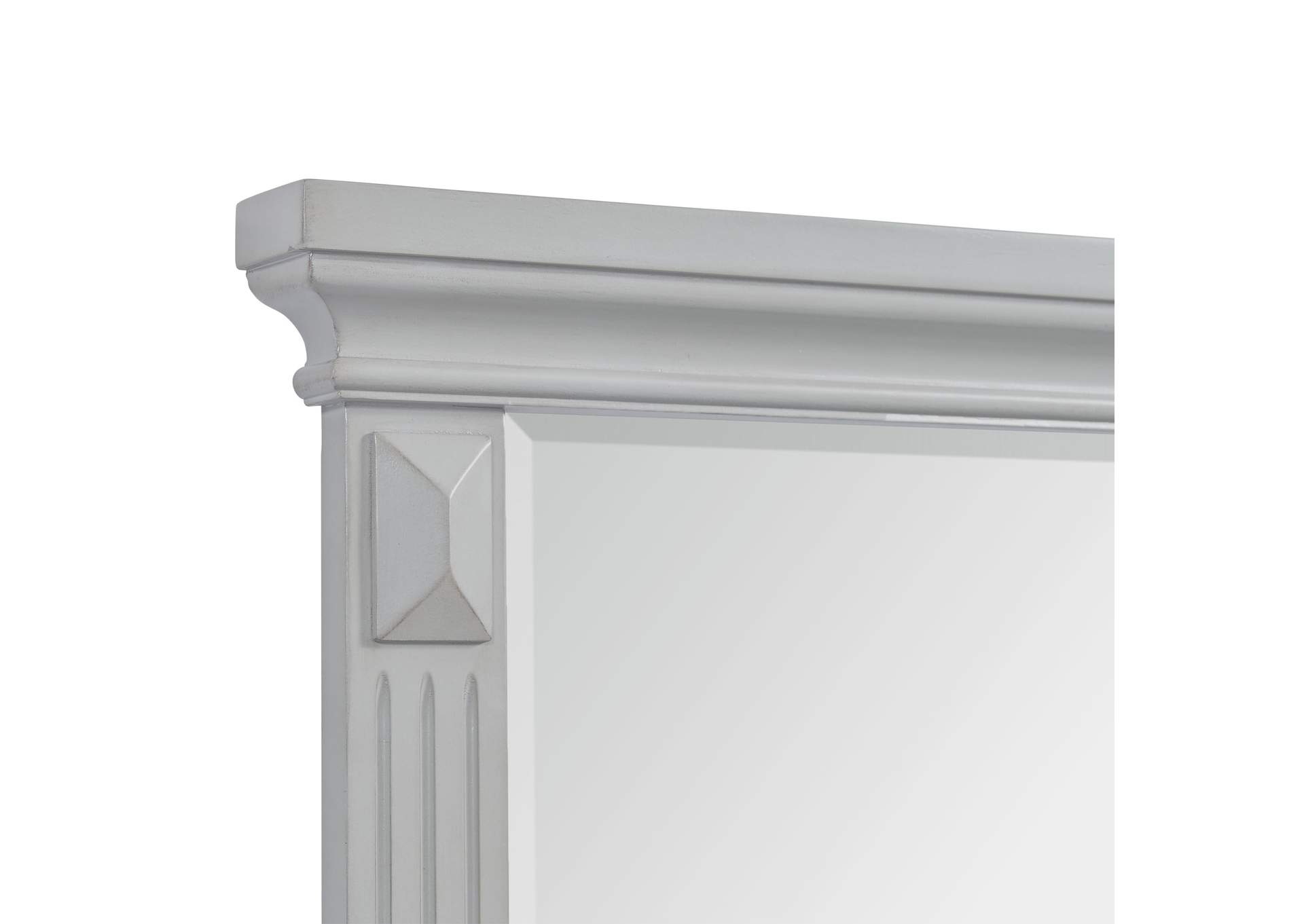 Calloway King Panel 5 Piece Bedroom Set Grey,Elements
