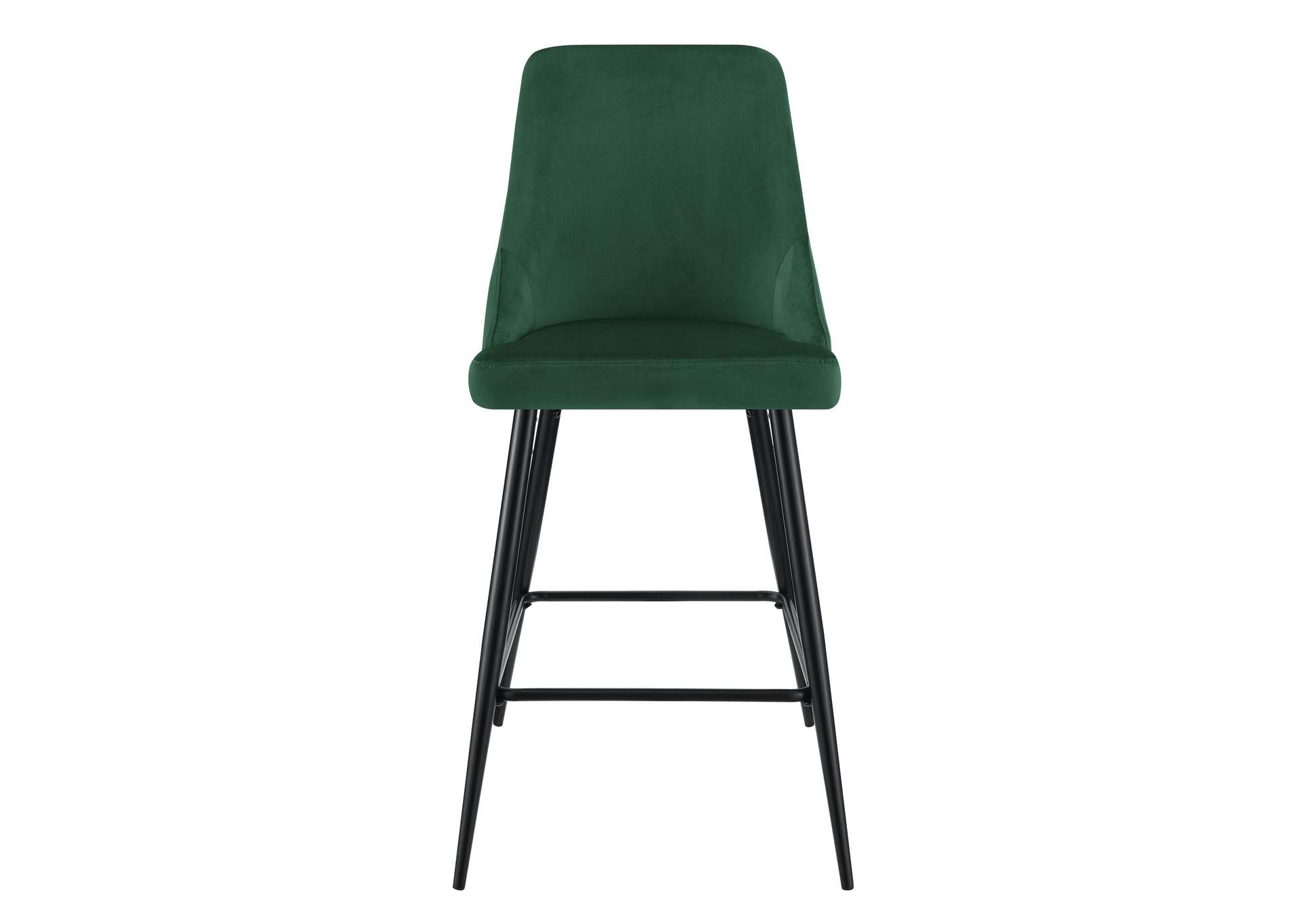 Cameo Black Leg Bar Stool D6239 In Broadway Emerald 2 Pcs Per Carton,Elements