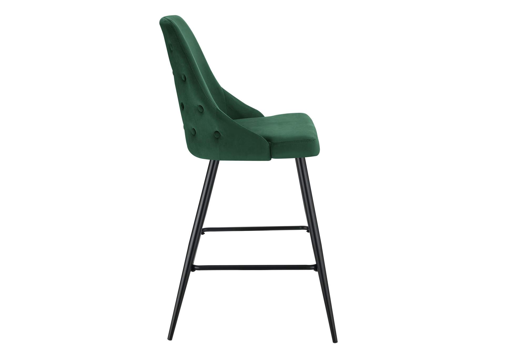 Cameo Black Leg Bar Stool D6239 In Broadway Emerald 2 Pcs Per Carton,Elements