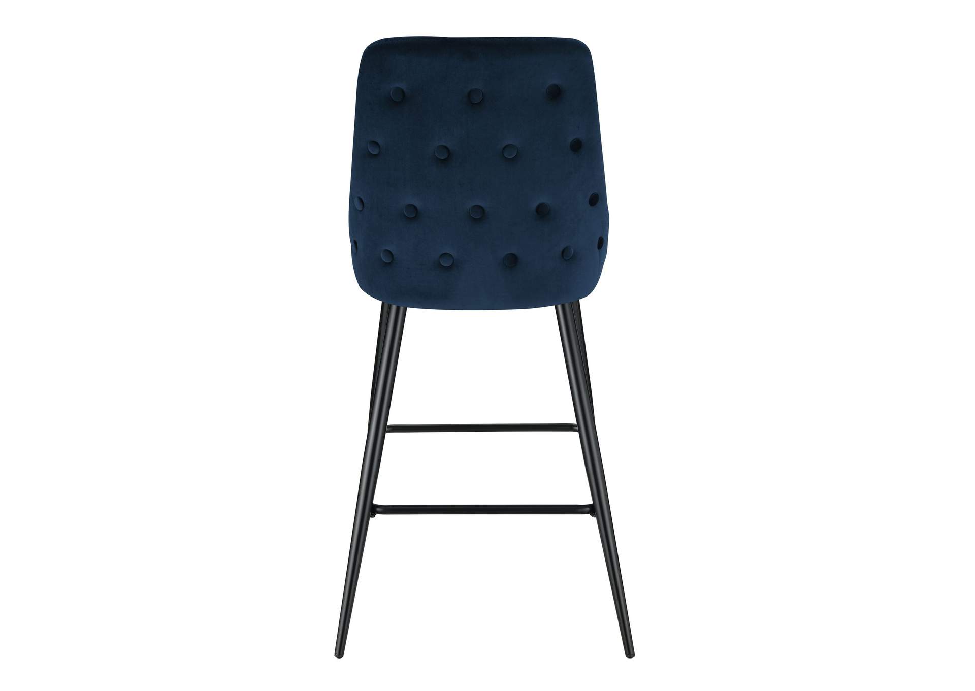 Cameo Black Leg Bar Stool D6239 In Broadway Navy 2 Pcs Per Carton,Elements