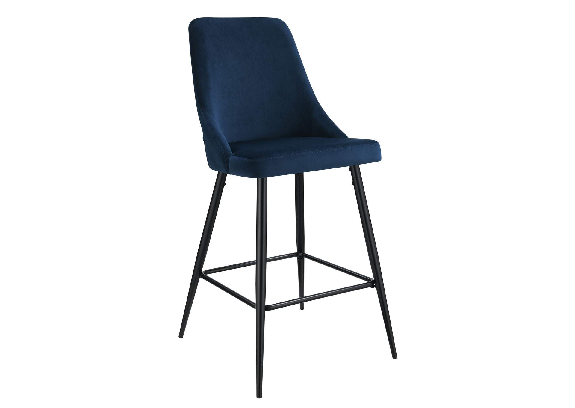 Cameo Black Leg Bar Stool D6239 In Broadway Navy 2 Pcs Per Carton,Elements