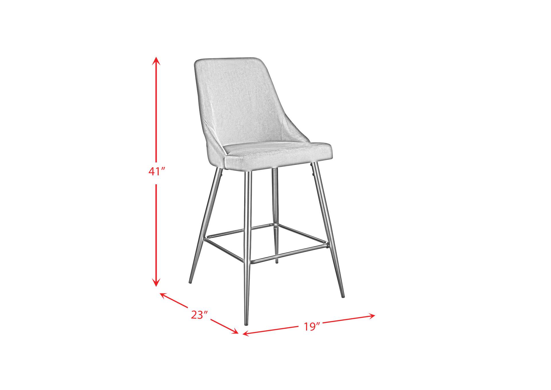 Cameo Black Leg Bar Stool D6239 In Broadway Metal 2 Pcs Per Carton,Elements