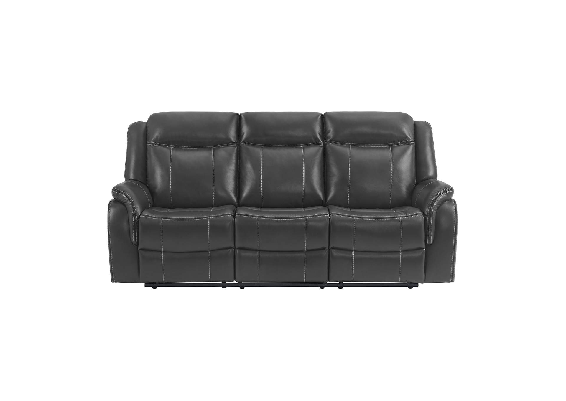 Carrera Motion Glider Sofa With Dropdown In Grey,Elements