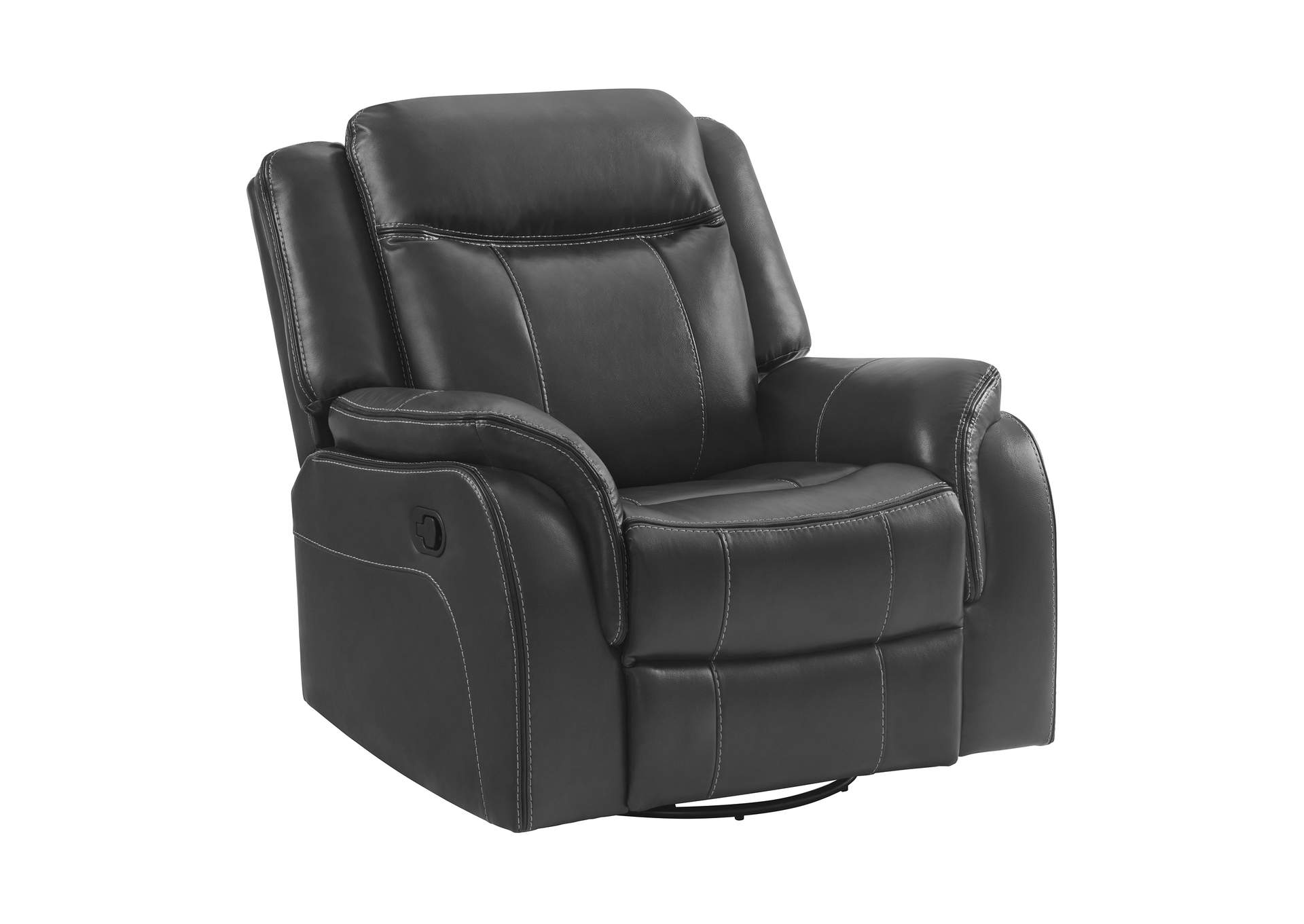 Carrera Swivel Glider Recliner In Grey,Elements