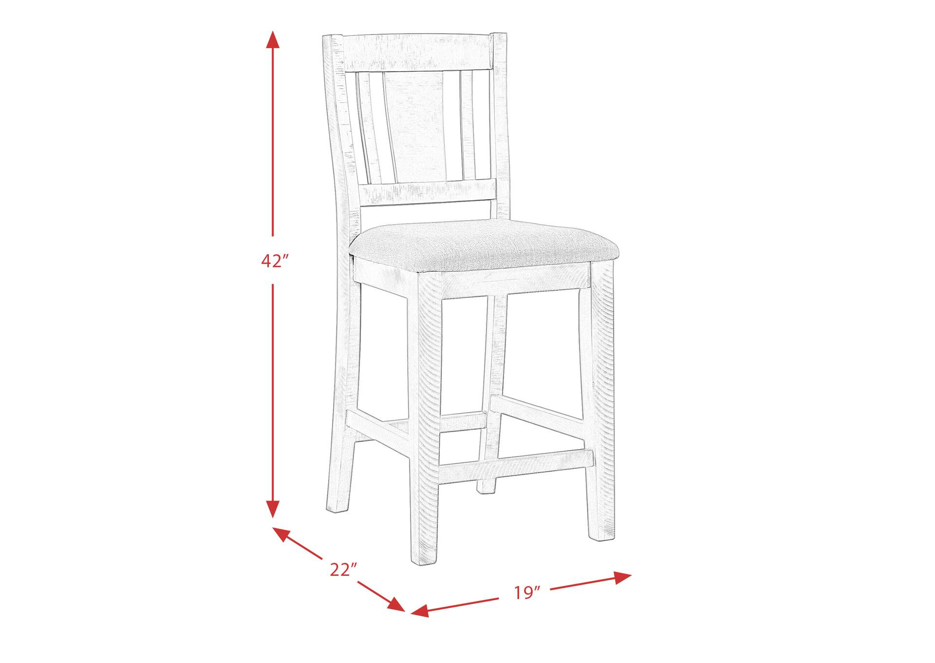 Cash Counter Side Chair 2 Per Pack,Elements