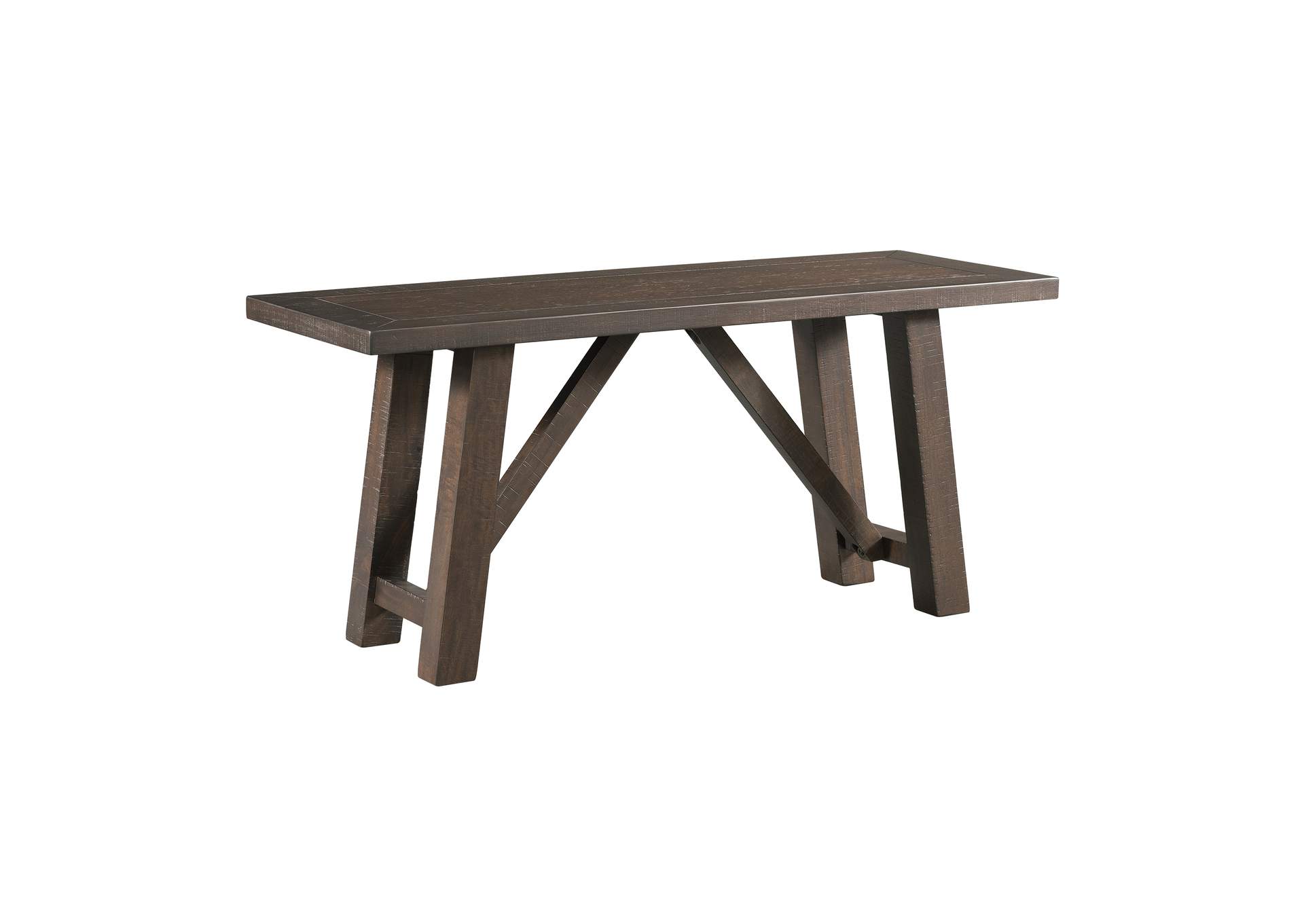 Cash 6 Piece Dining Set - Table Four Chairs Bench,Elements