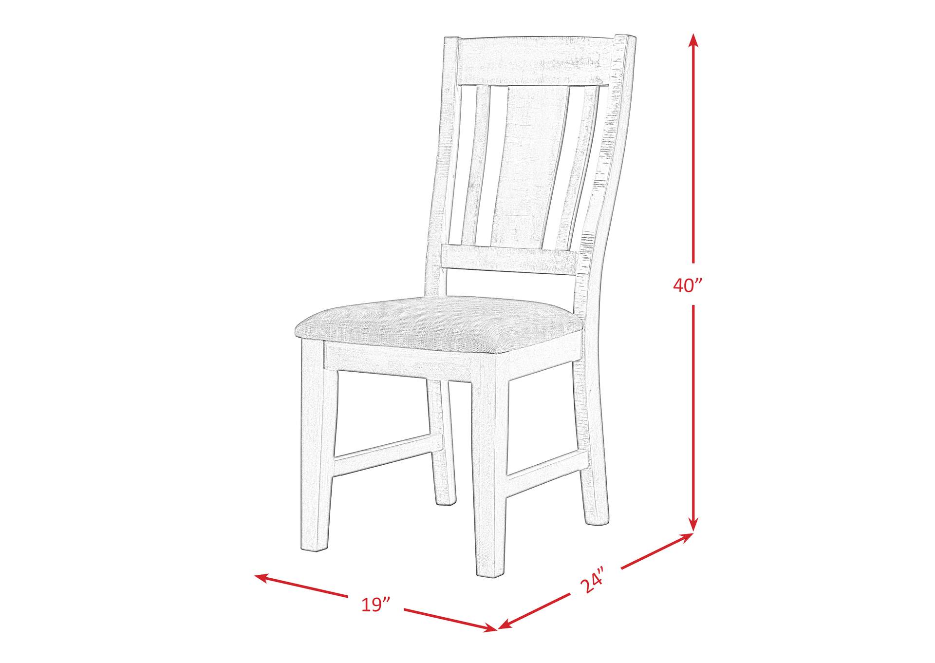 Cash Side Chair 2 Per Pack,Elements