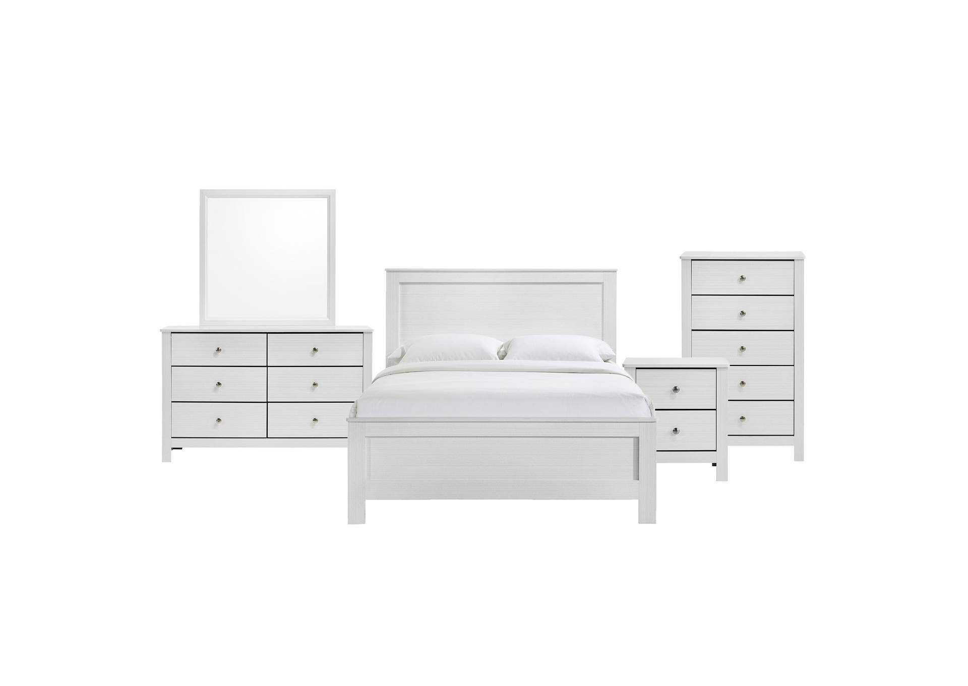 Catalina Youth Full 5 Piece Bedroom Set,Elements