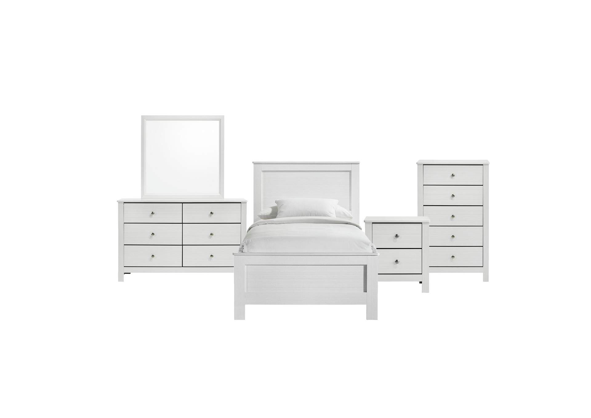Catalina Youth Twin 5 Piece Bedroom Set,Elements