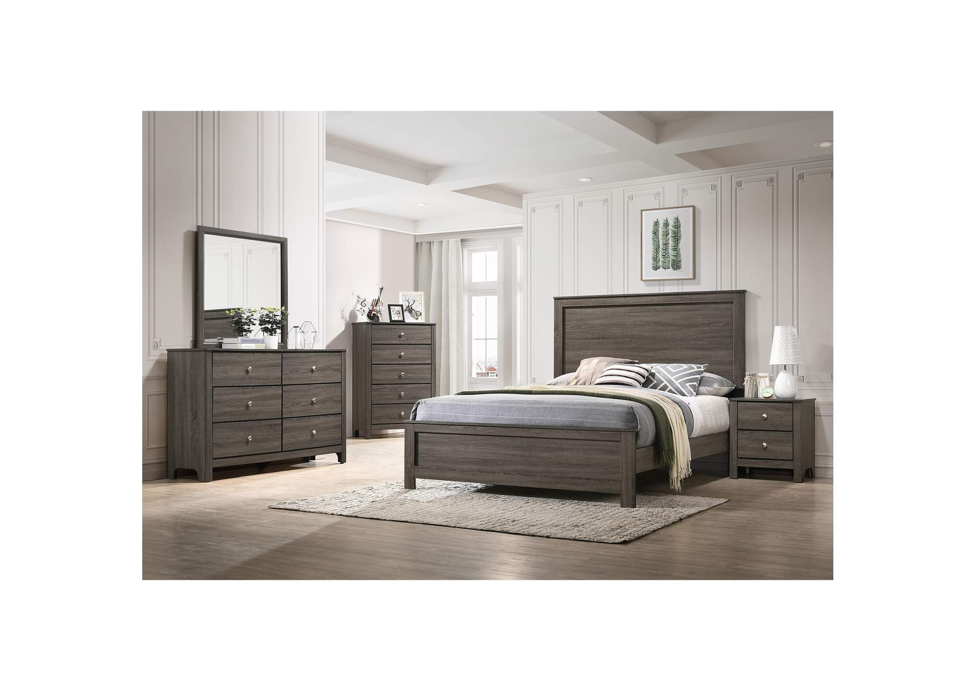 Catalina Master Queen Panel Bed,Elements