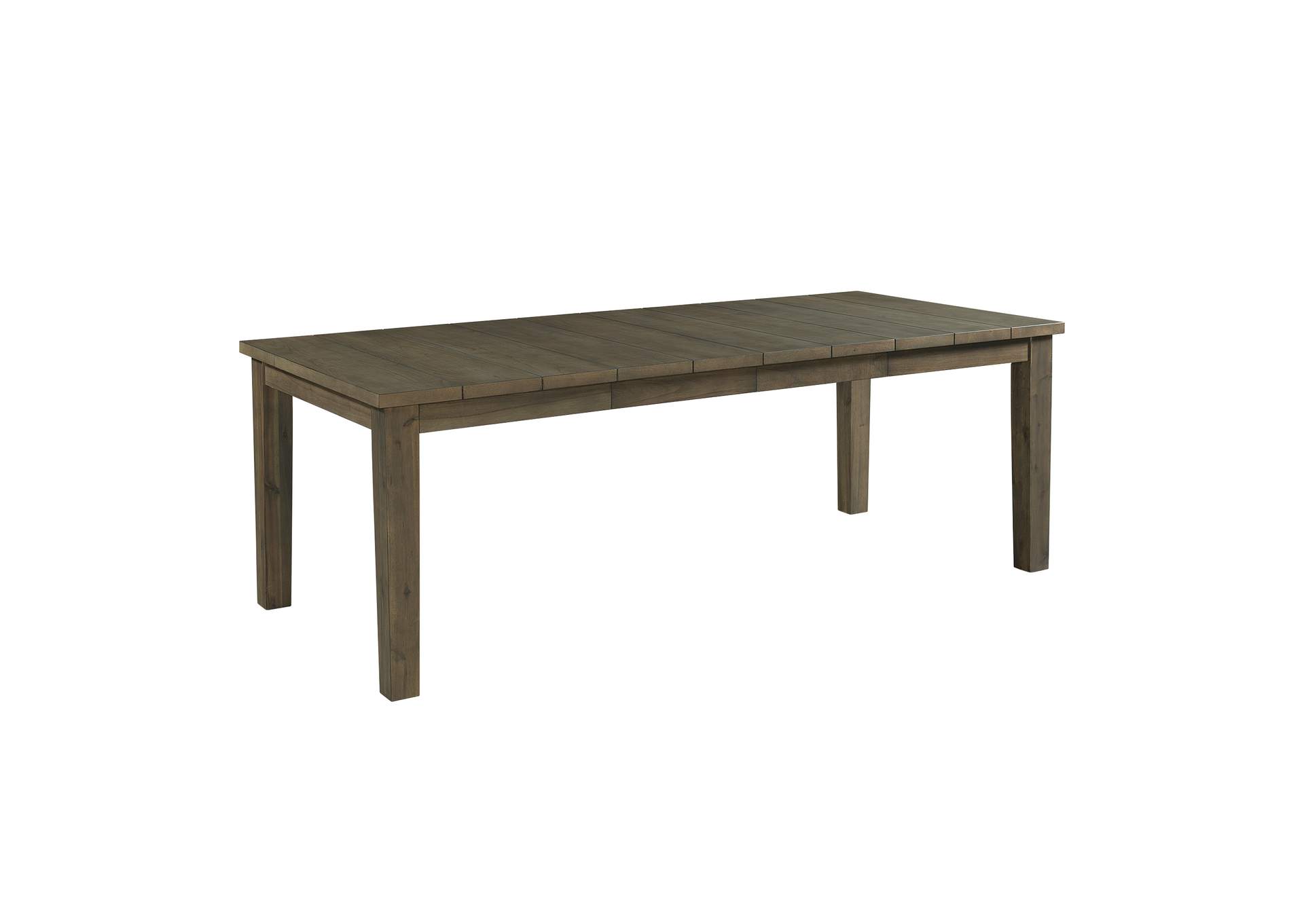 Cato Dining Table With 2 18 Leaves Grey Color,Elements