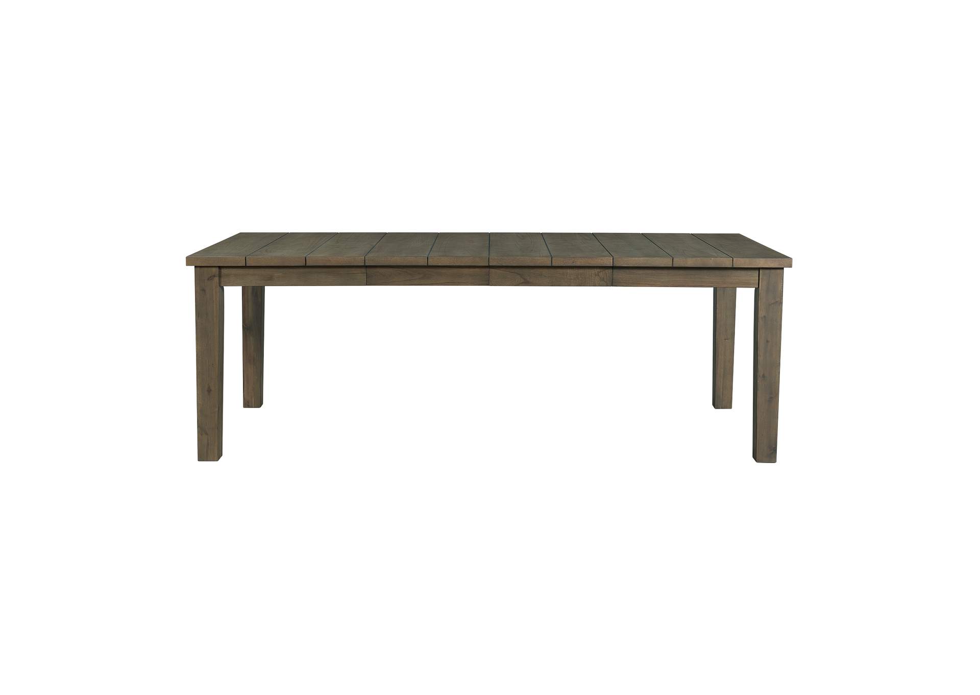 Cato Dining Table With 2 18 Leaves Grey Color,Elements