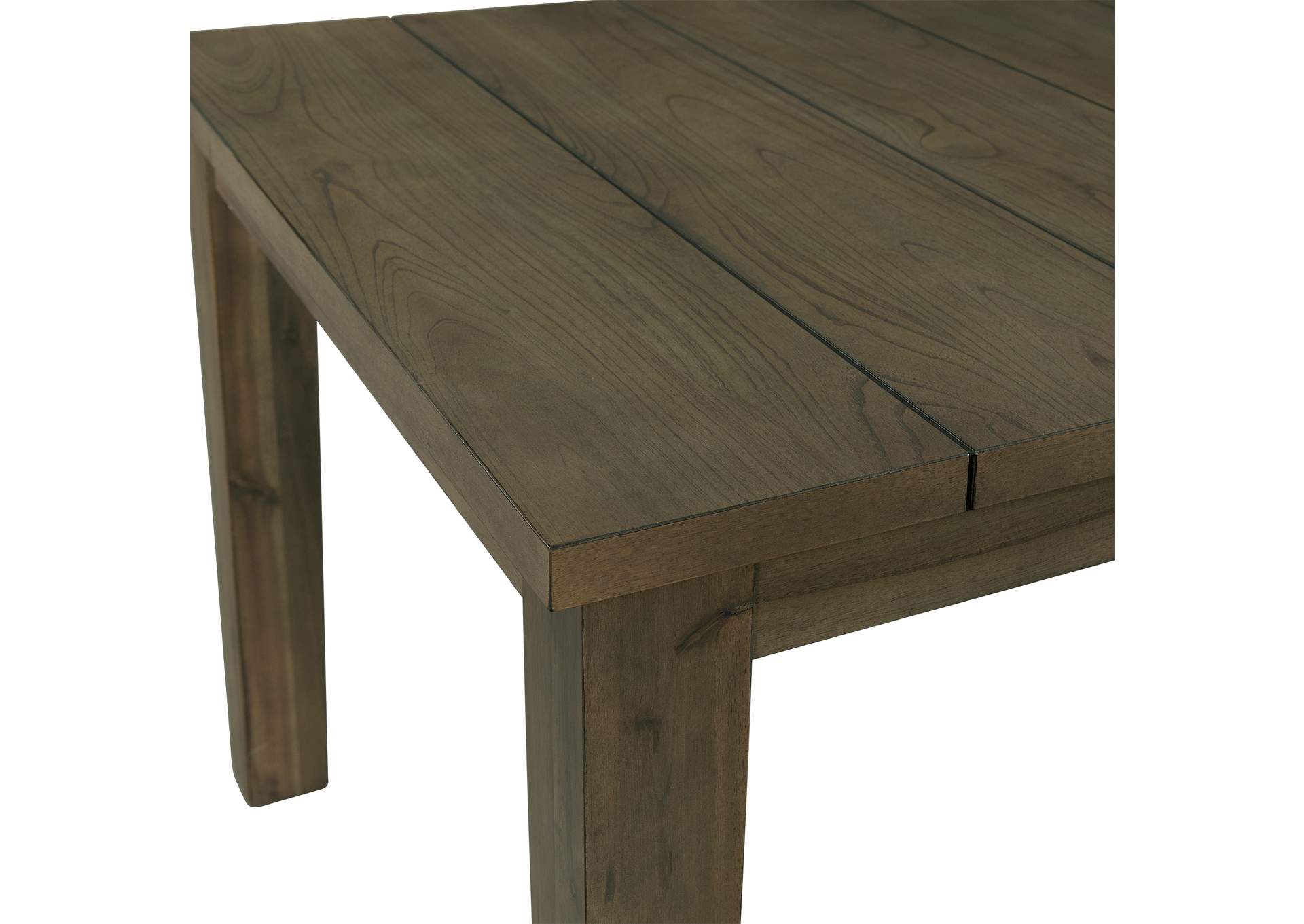 Cato Dining Table With 2 18 Leaves Grey Color,Elements