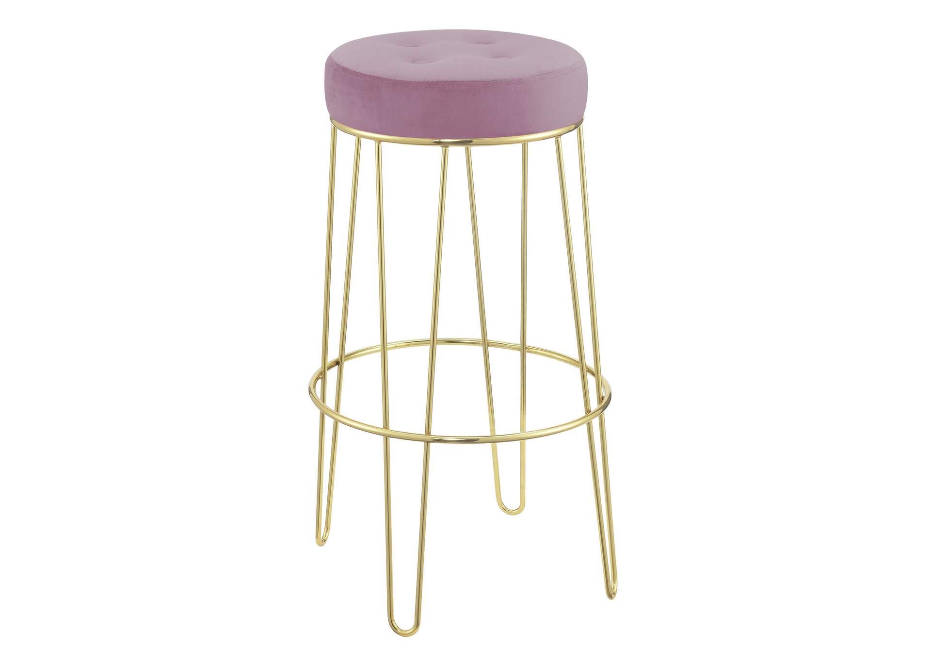 Cayman Gold Leg Bar Stool D6238 In Broadway Blush 2 Pcs Per Carton,Elements