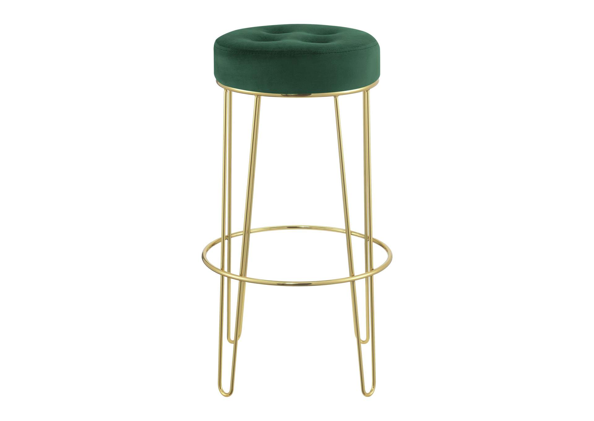 Cayman Gold Leg Bar Stool D6238 In Broadway Emerald 2 Pcs Per Carton,Elements