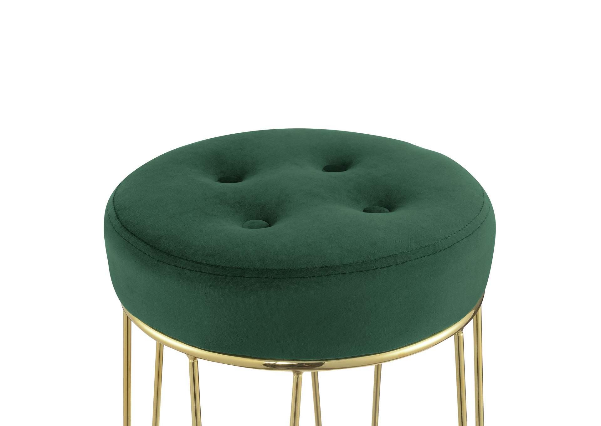 Cayman Gold Leg Bar Stool D6238 In Broadway Emerald 2 Pcs Per Carton,Elements