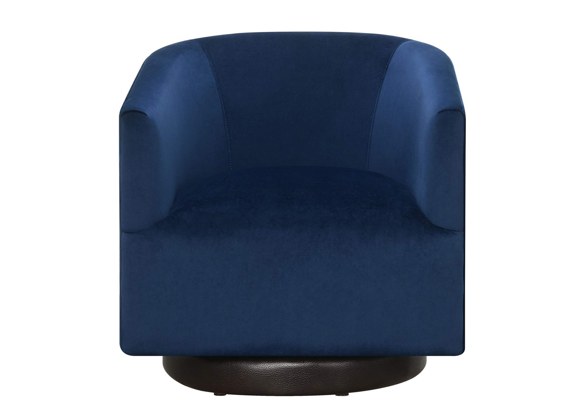 Charlotte Swivel Chair In Broadway Navy,Elements