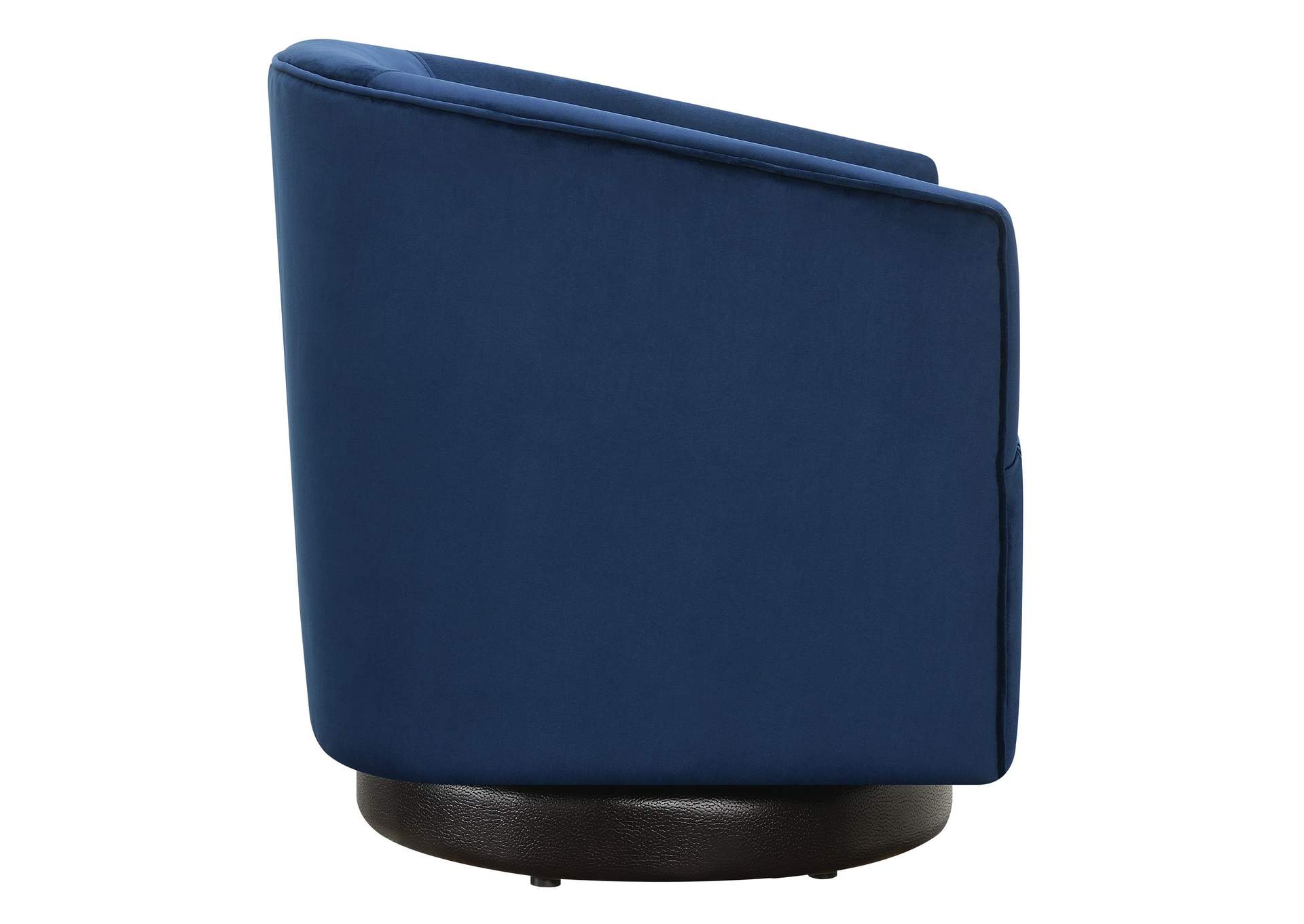 Charlotte Swivel Chair In Broadway Navy,Elements