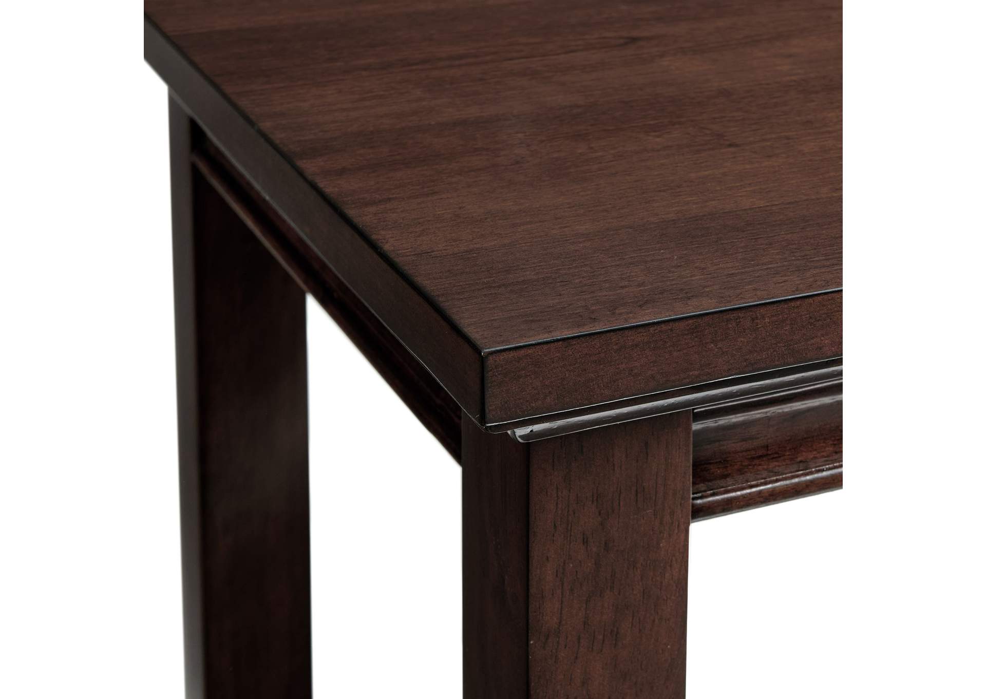 Chatham 2 Piece Occasional Table Set In Cherry - Coffee Table End Table,Elements