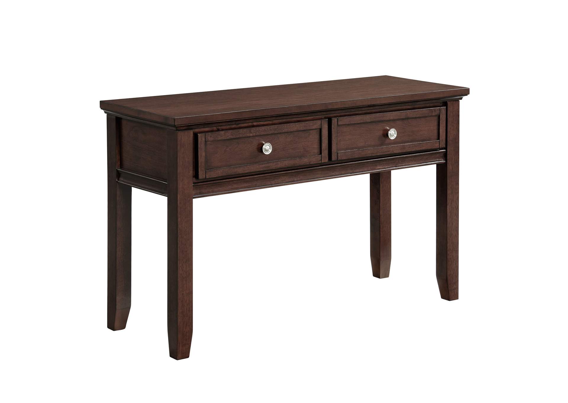 Chatham 3 Piece Occasional Table Set In Cherry - Coffee Table End Table Sofa Table,Elements