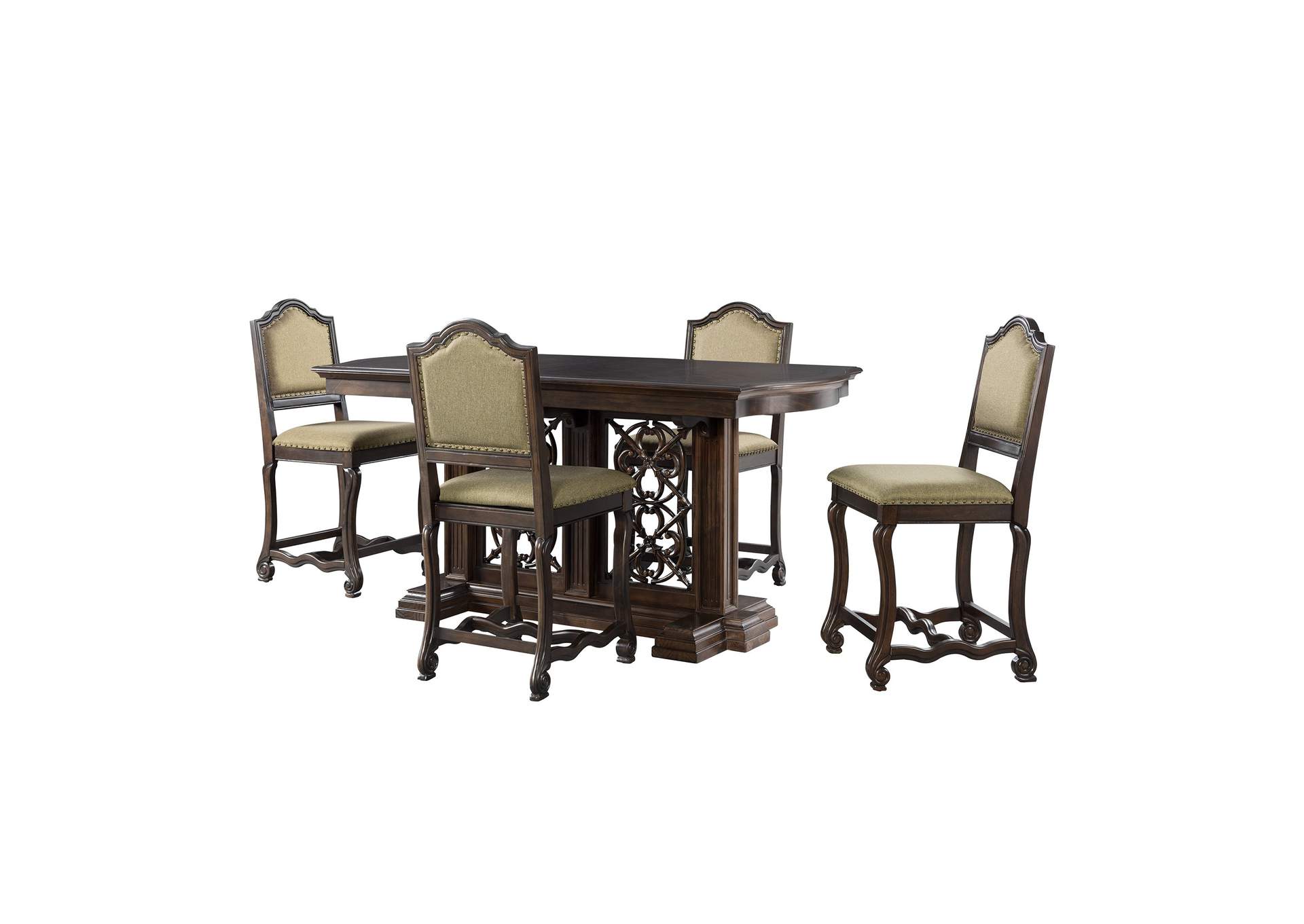 Chesley Counter Height 7 Piece Dining Set - Table Six Chairs,Elements