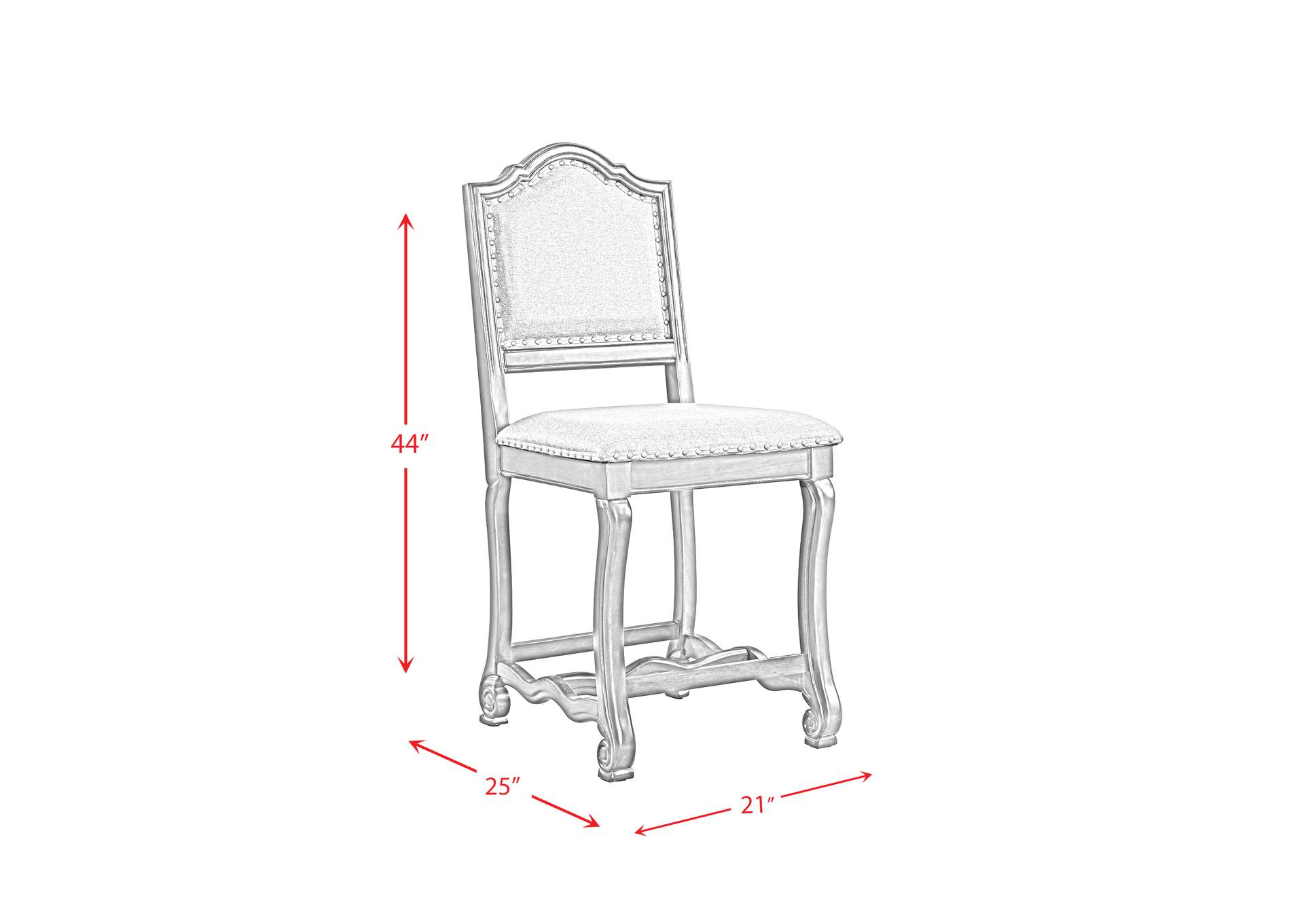 Chesley Counter Side Chair 2 Per Pack,Elements