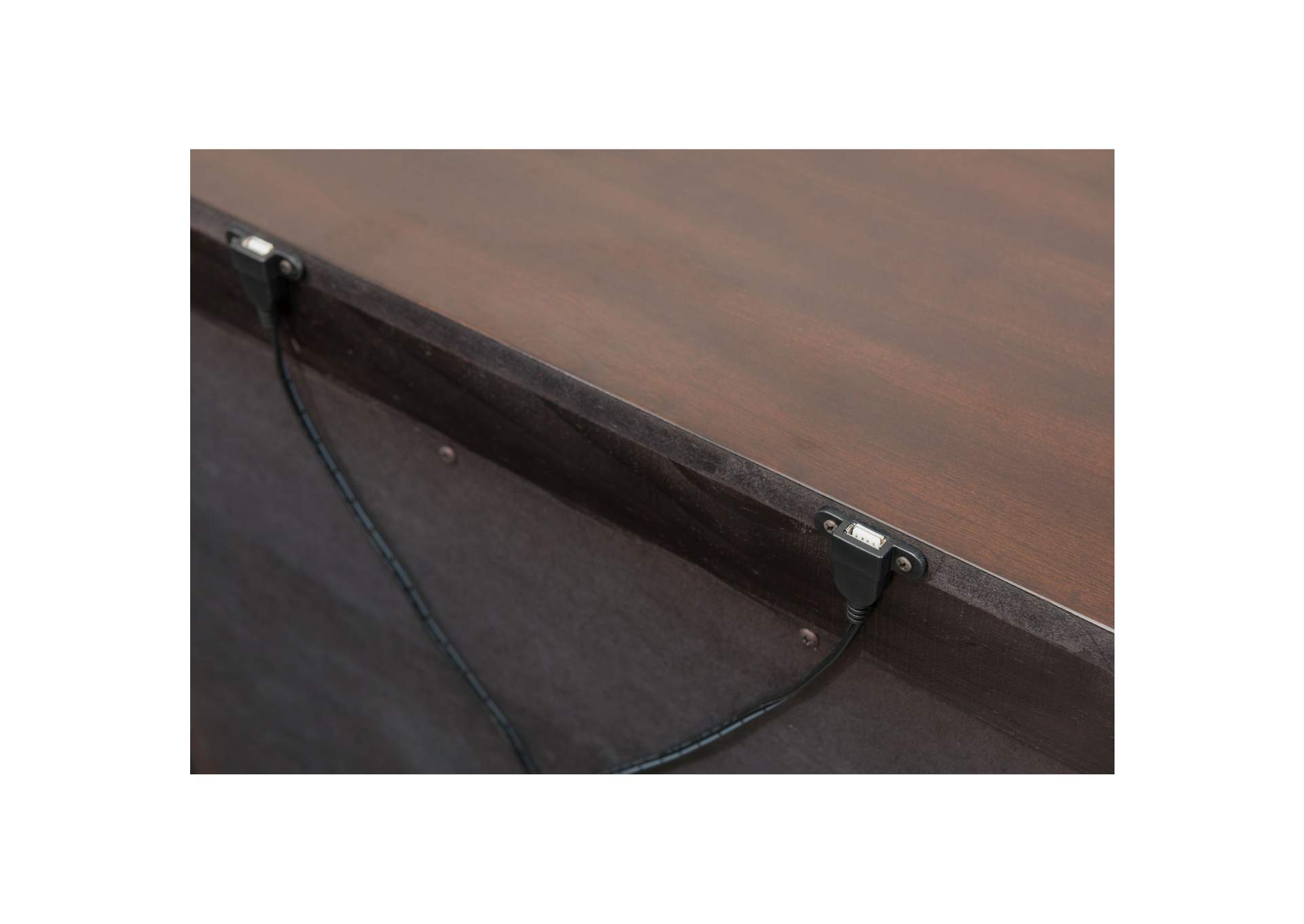Classic Nightstand With USB,Elements