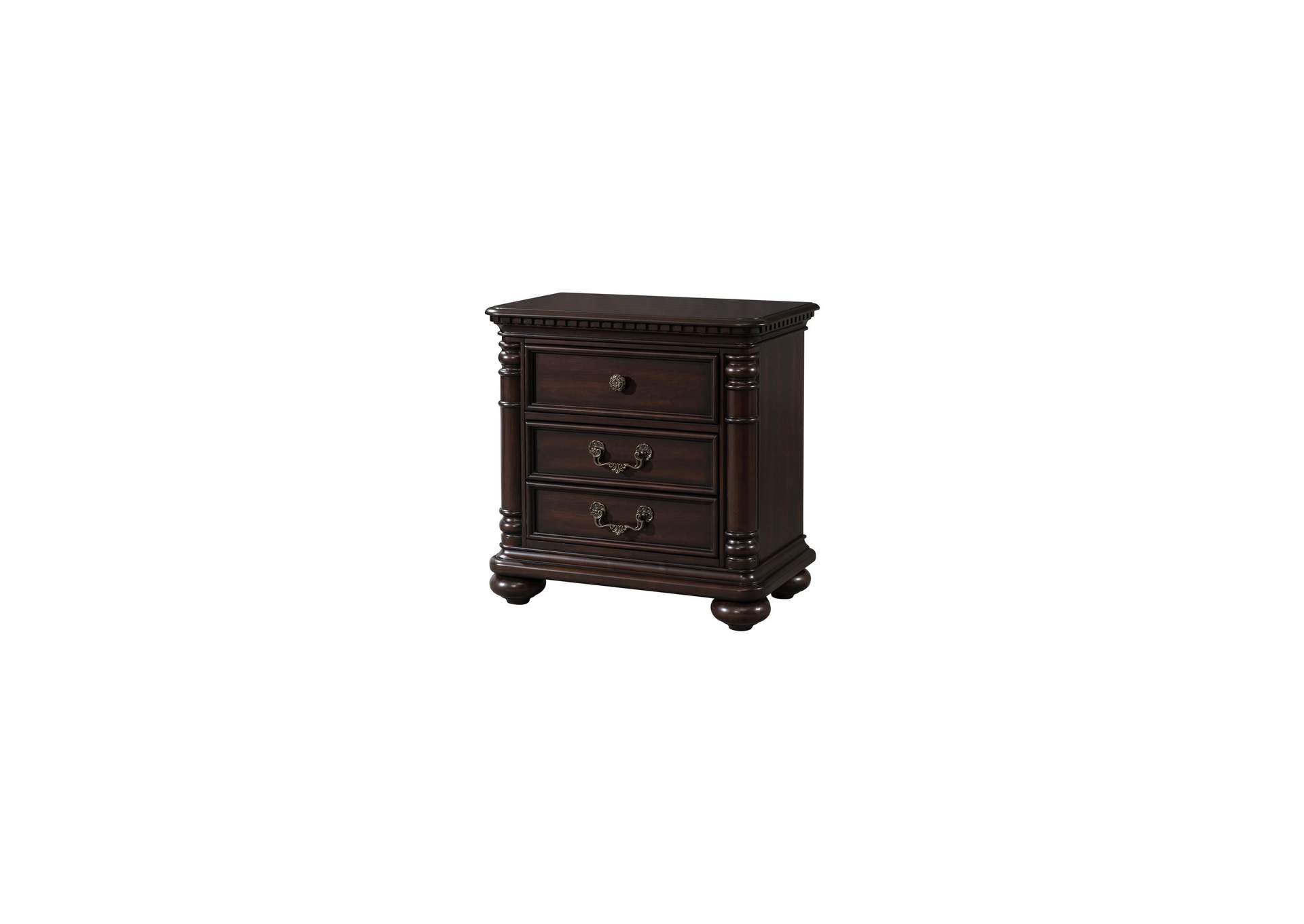 Classic Nightstand With USB,Elements