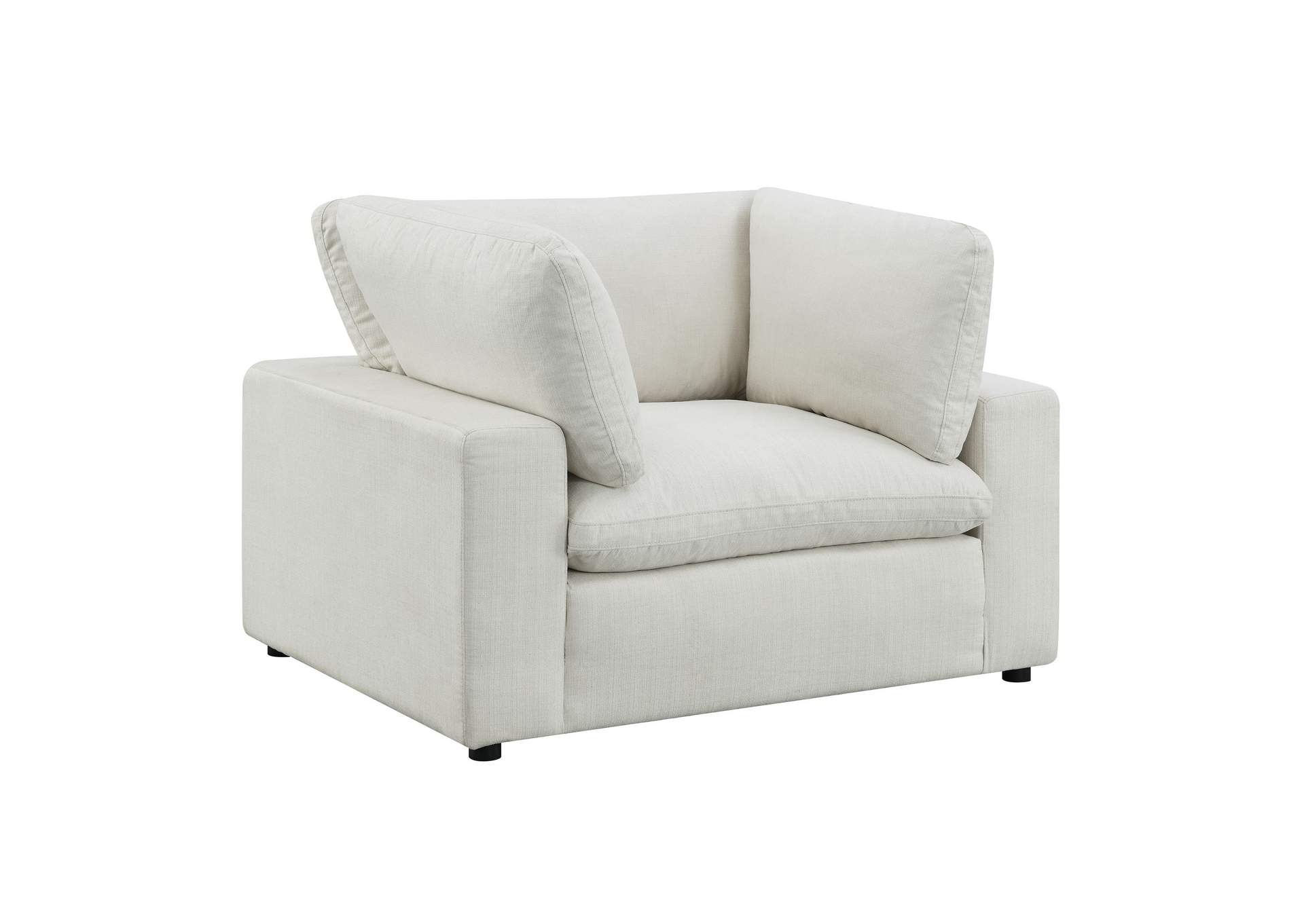 Cloud 9 Chair In Garrison Cotton,Elements