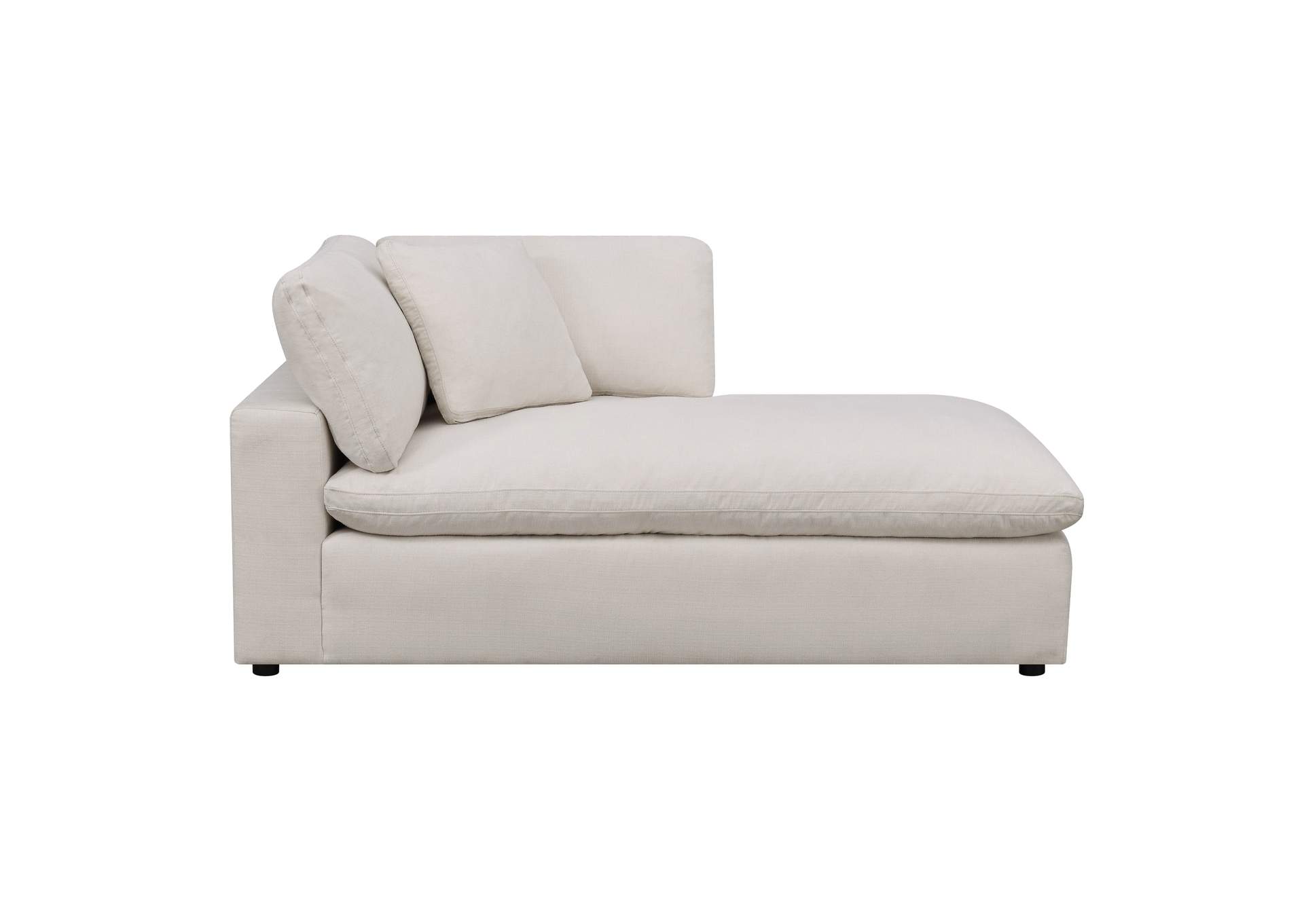 Cloud 9 Left Hand Facing Chaise In Aria Natural,Elements