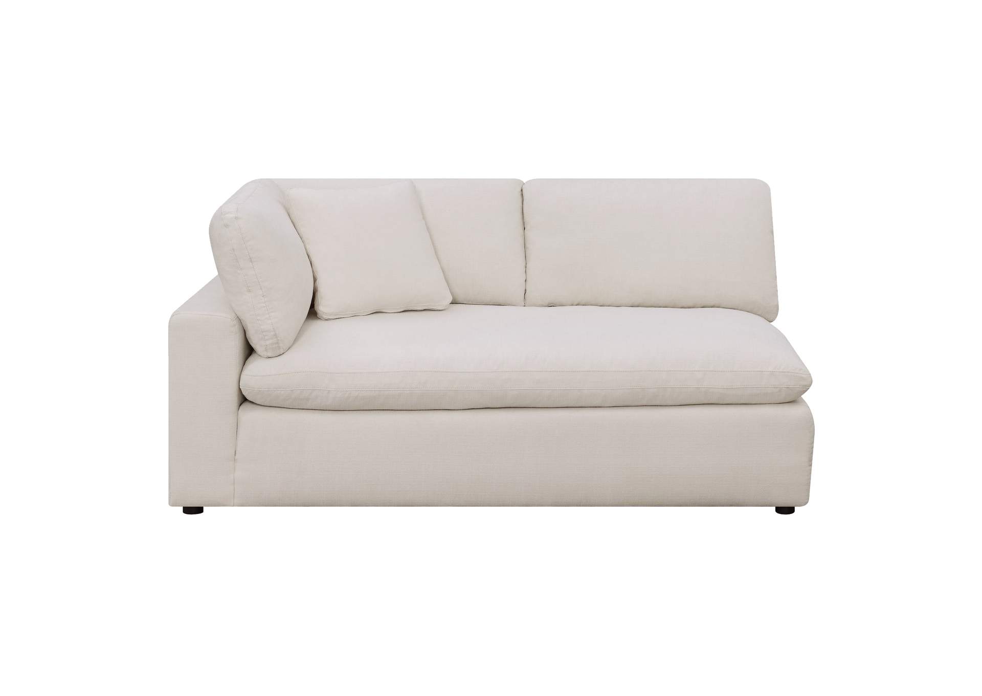 Cloud 9 Left Hand Facing Loveseat In Aria Natural,Elements