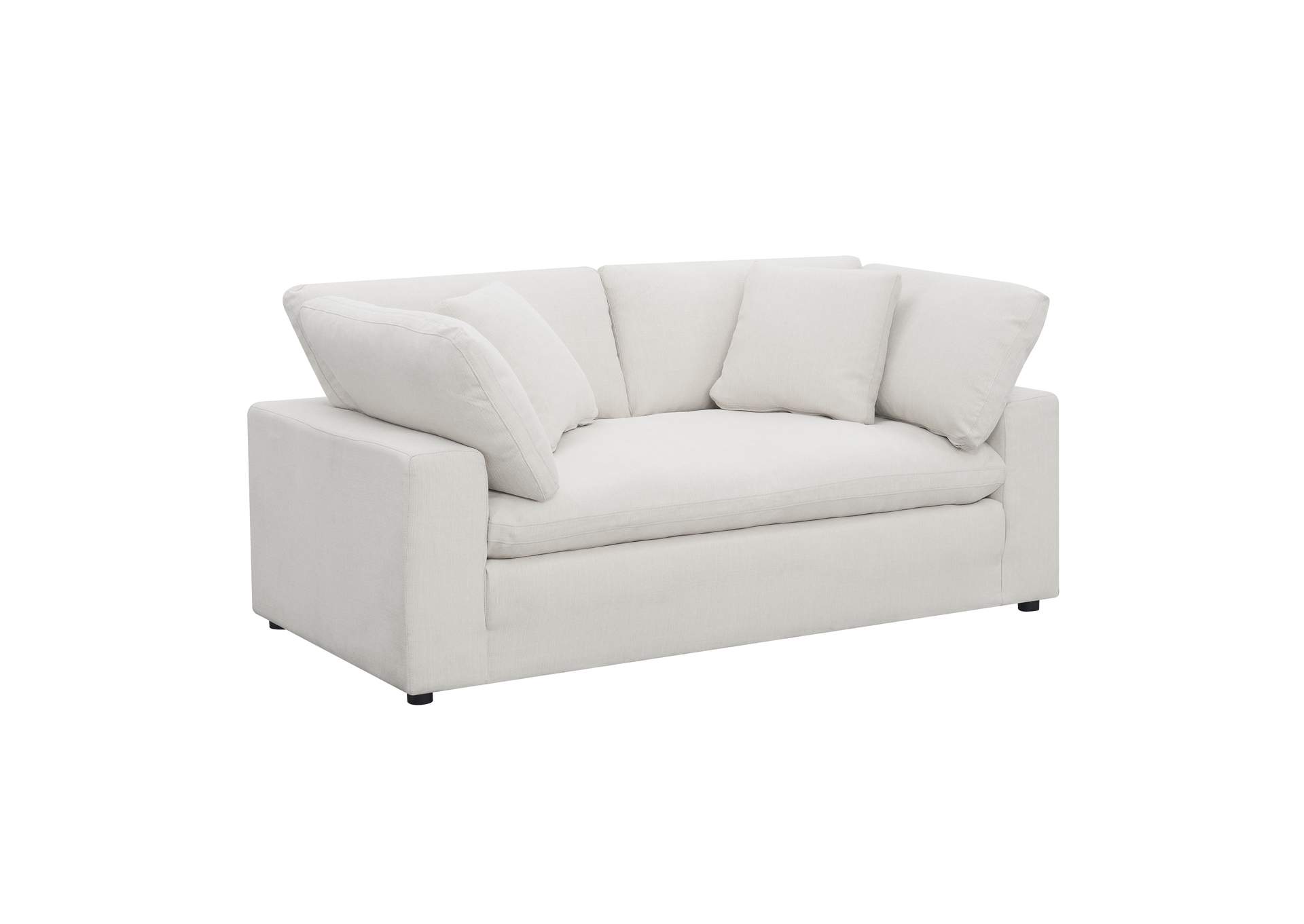 Cloud 9 Loveseat In Garrison Cotton,Elements