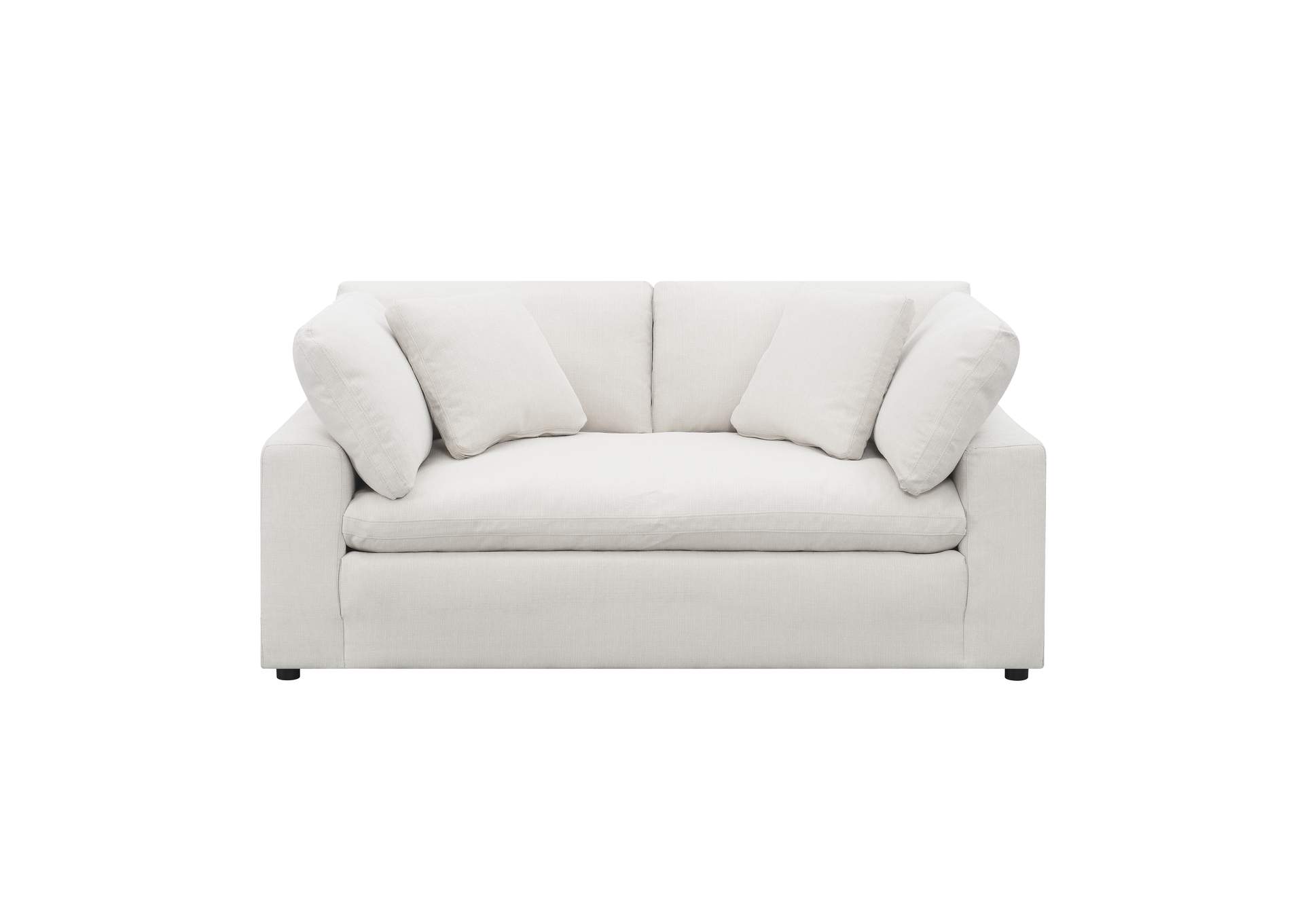 Cloud 9 Loveseat In Garrison Cotton,Elements