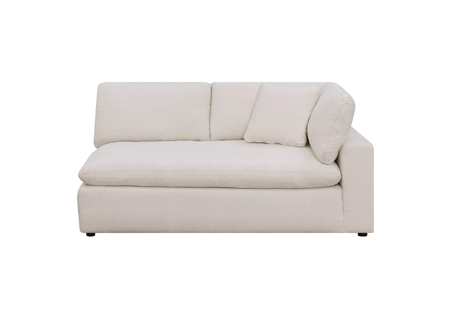 Cloud 9 Right Hand Facing Loveseat In Aria Natural,Elements