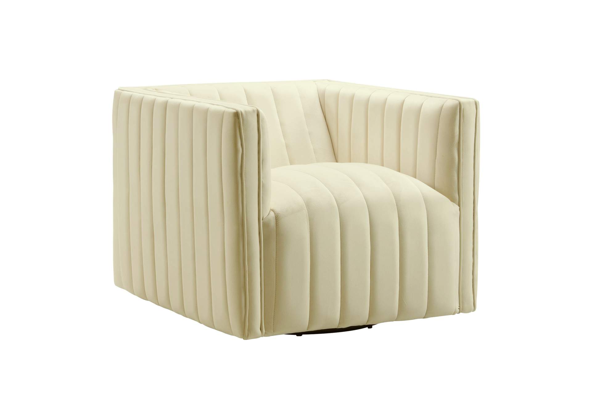 Cobra Swivel Chair In Mercer Cream,Elements