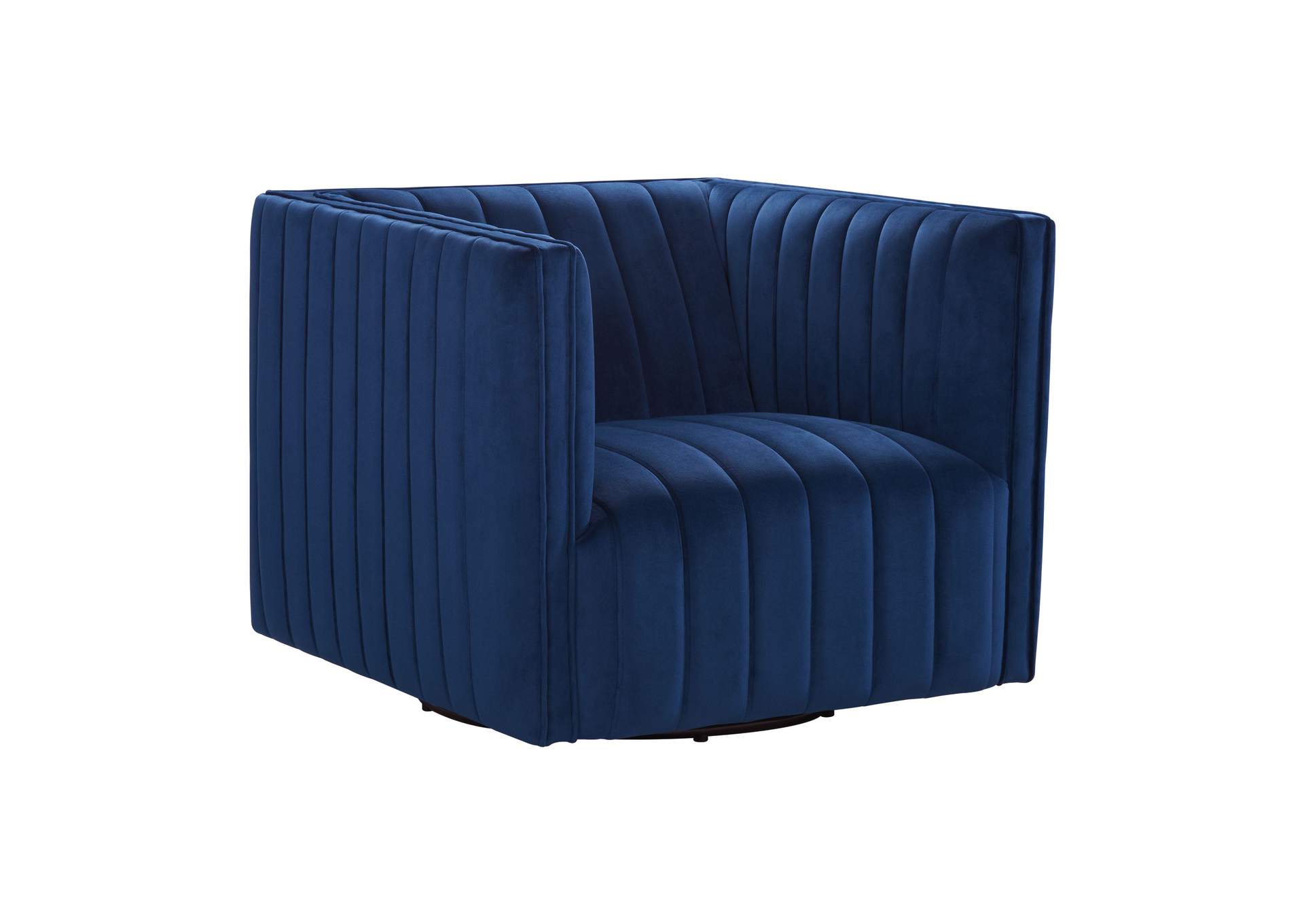 Cobra Swivel Chair In Mercer Navy,Elements