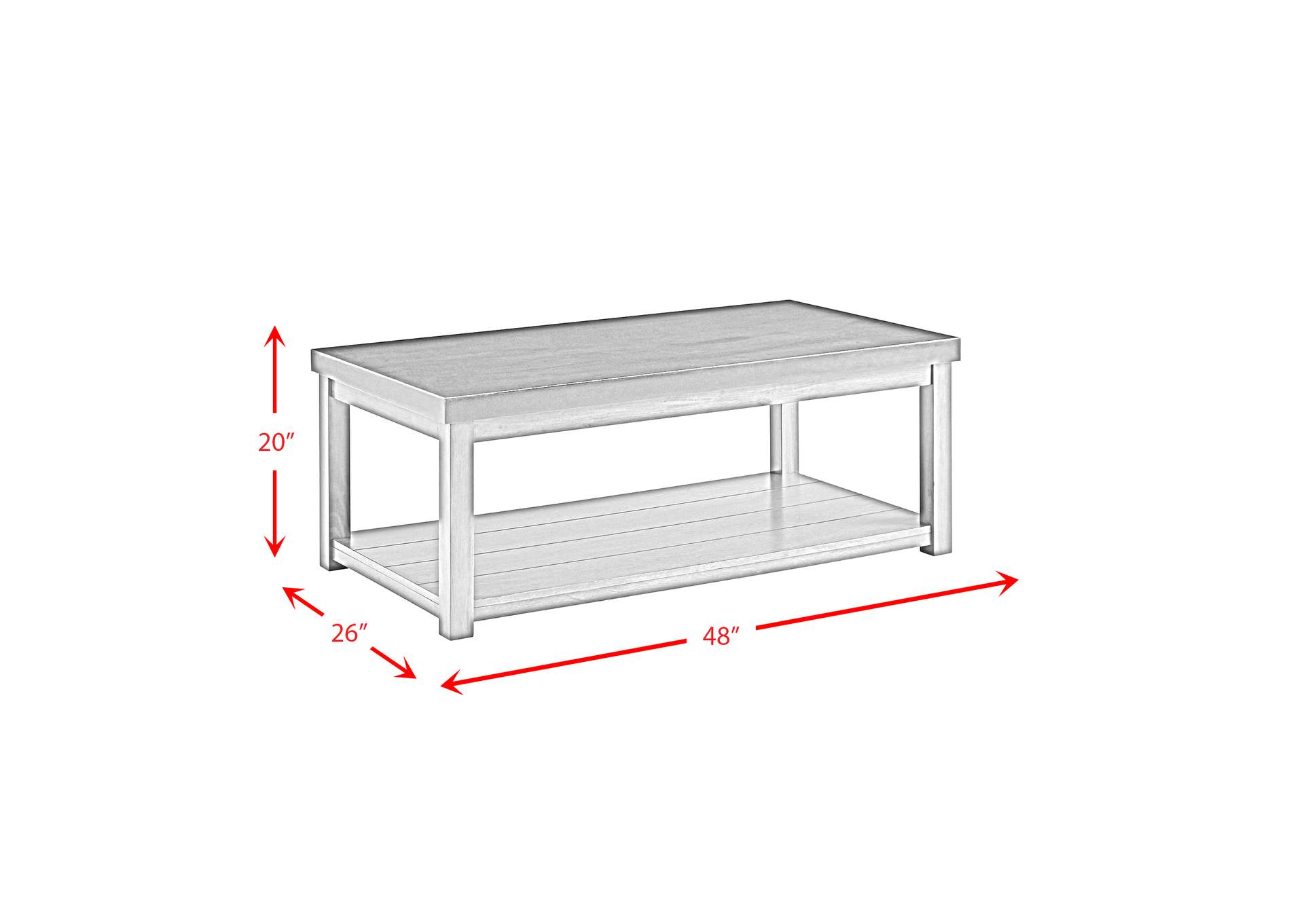 Stafford 2 Piece Occasional Table Set - Coffee Table And End Table,Elements