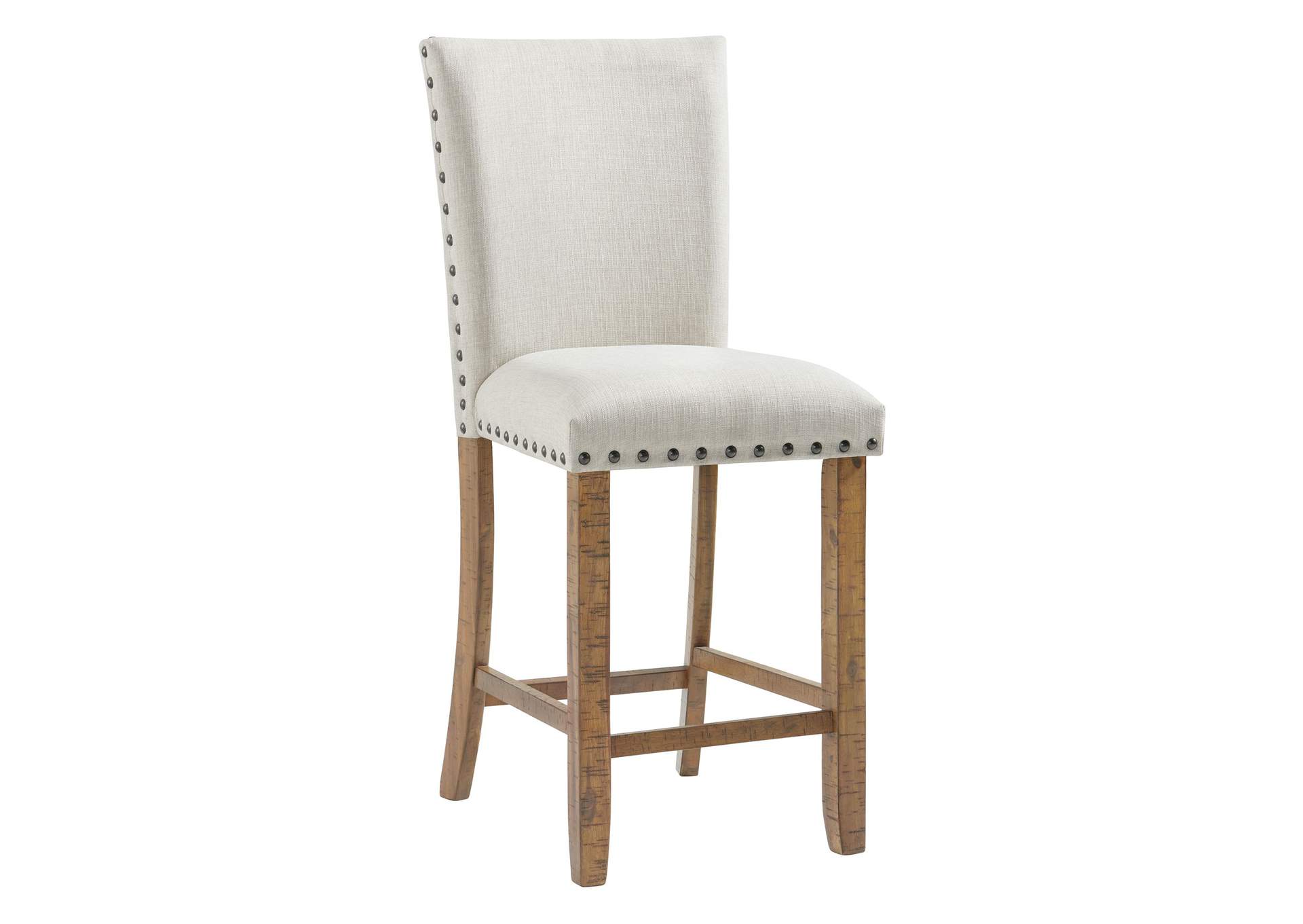 Colorado Counter Parson Chair With Nailhead Trim In Natural 2 Per Carton,Elements