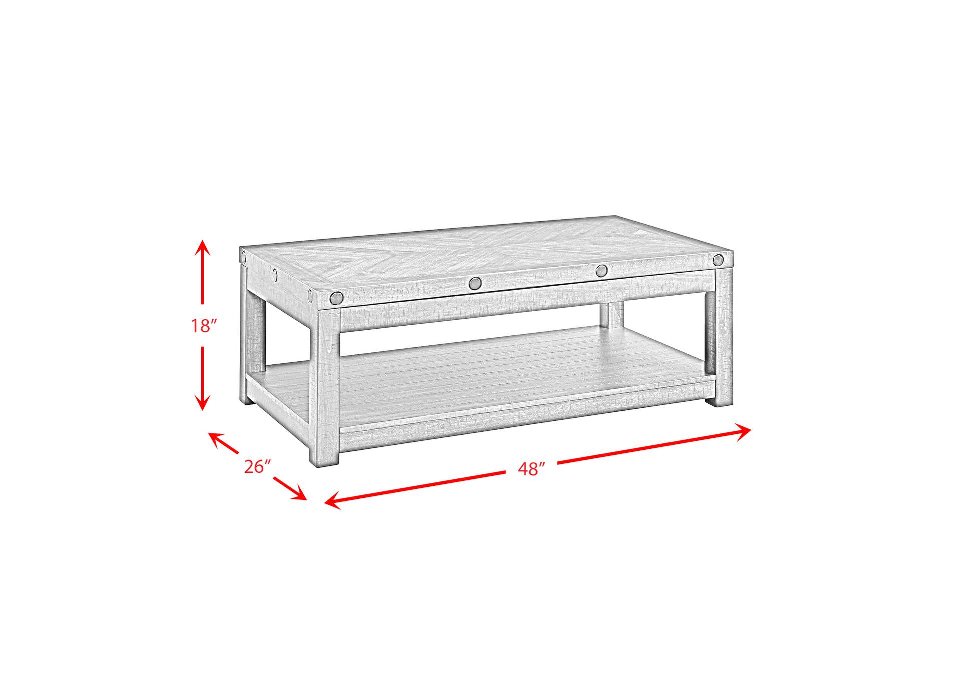 Colorado Occasional 3 Piece Set With Coffee 2 End Tables,Elements